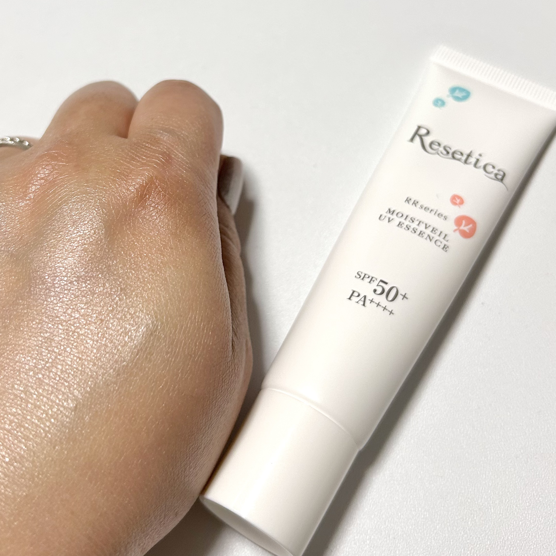 RR モイストベールUVエッセンス/Resetica(リセチカ)/美容液を使ったクチコミ（3枚目）