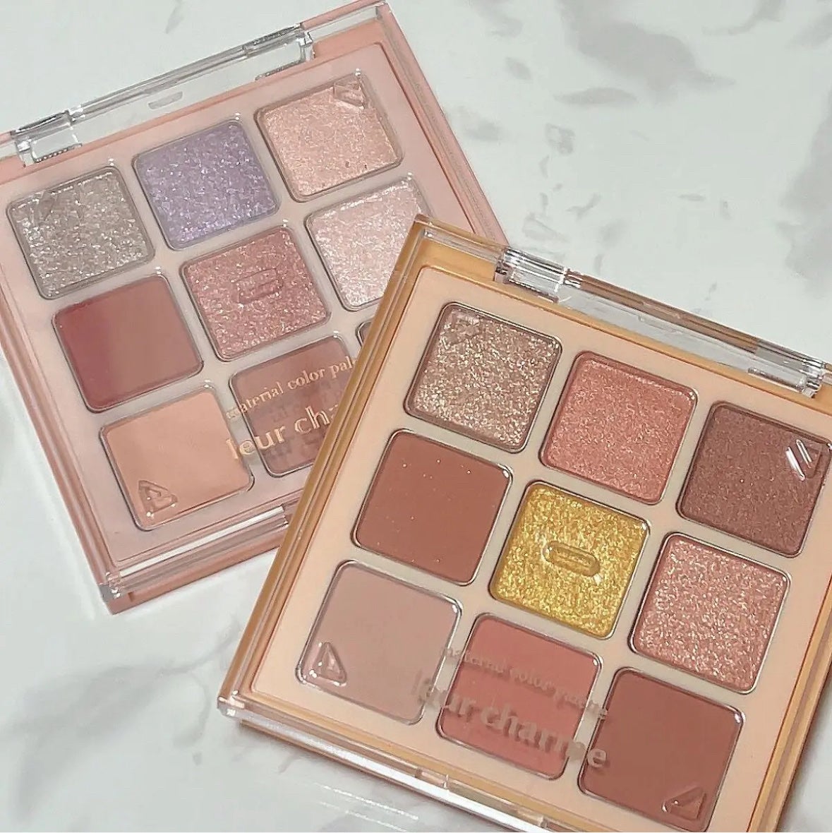 マテリアルカラーパレット/leur charme/アイシャドウパレットを使ったクチコミ(6枚目)