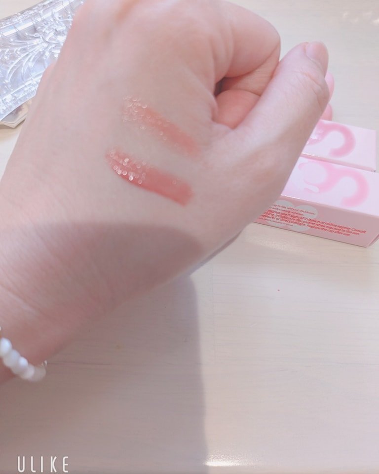 カラーグラム タンフルグラスティントミルク/Colorgram/リップティントを使ったクチコミ（3枚目）