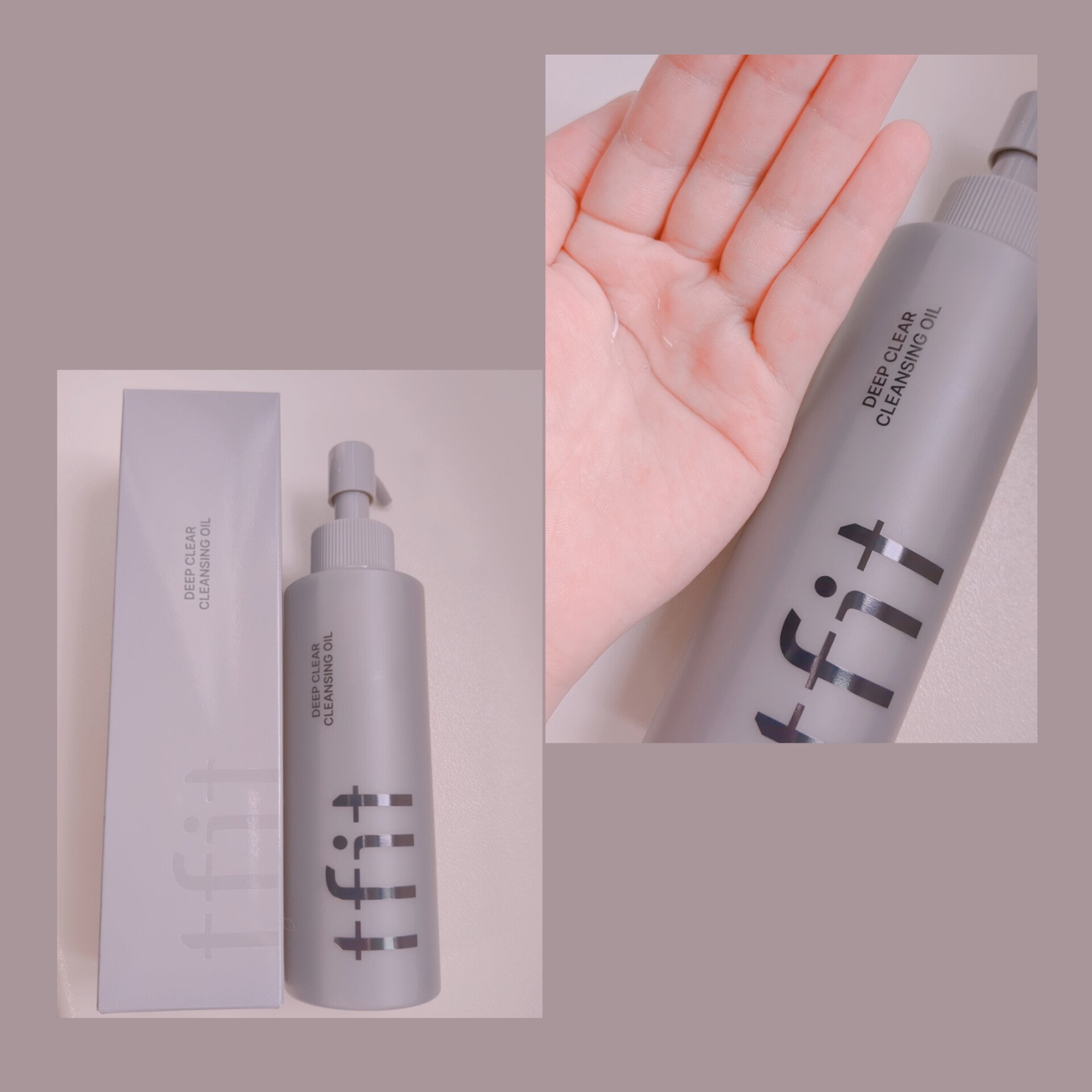 ディープクリアクレンジングオイル/TFIT/オイルクレンジングを使ったクチコミ（1枚目）