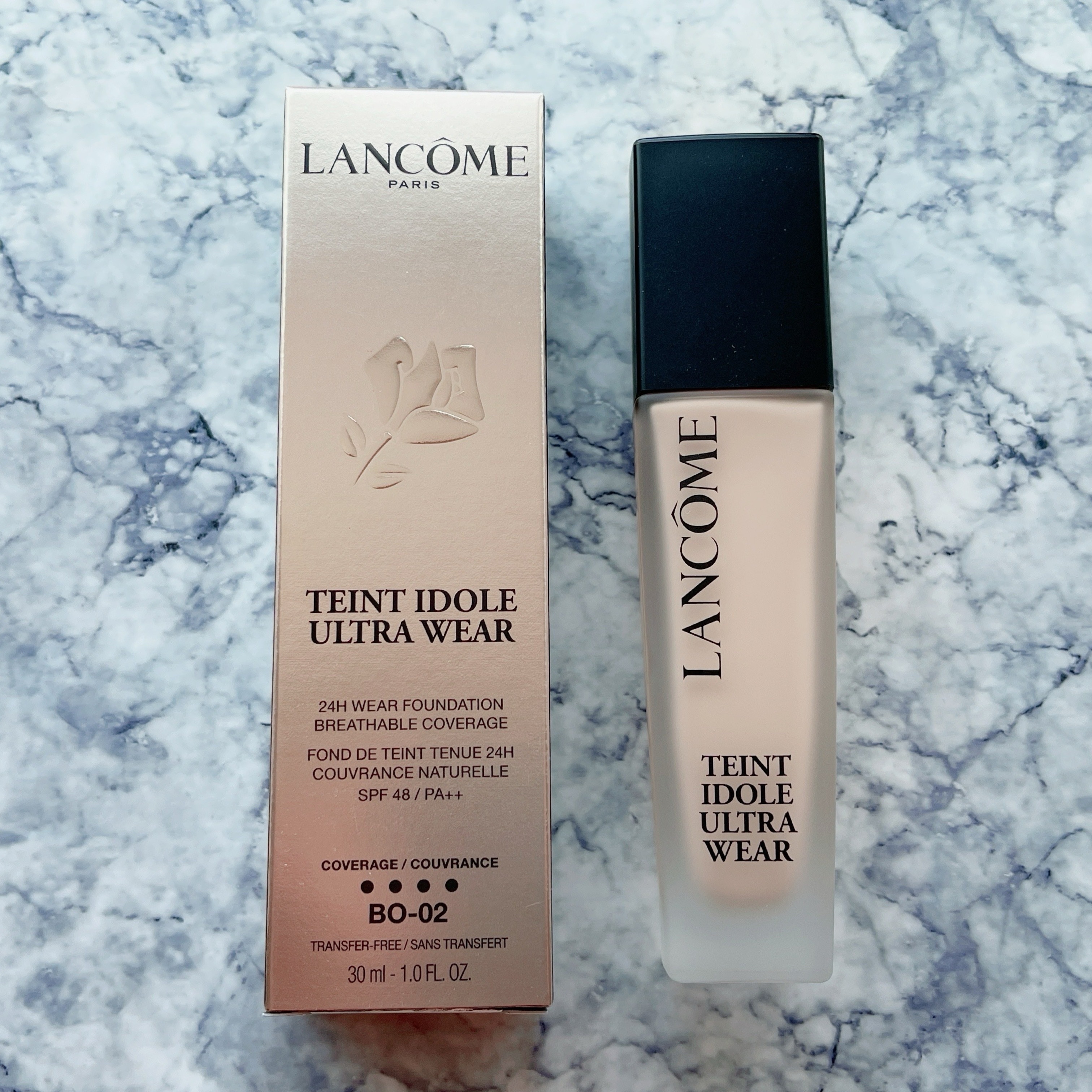 タンイドル ウルトラ ウェア リキッド N/LANCOME/リキッドファンデーションを使ったクチコミ（2枚目）