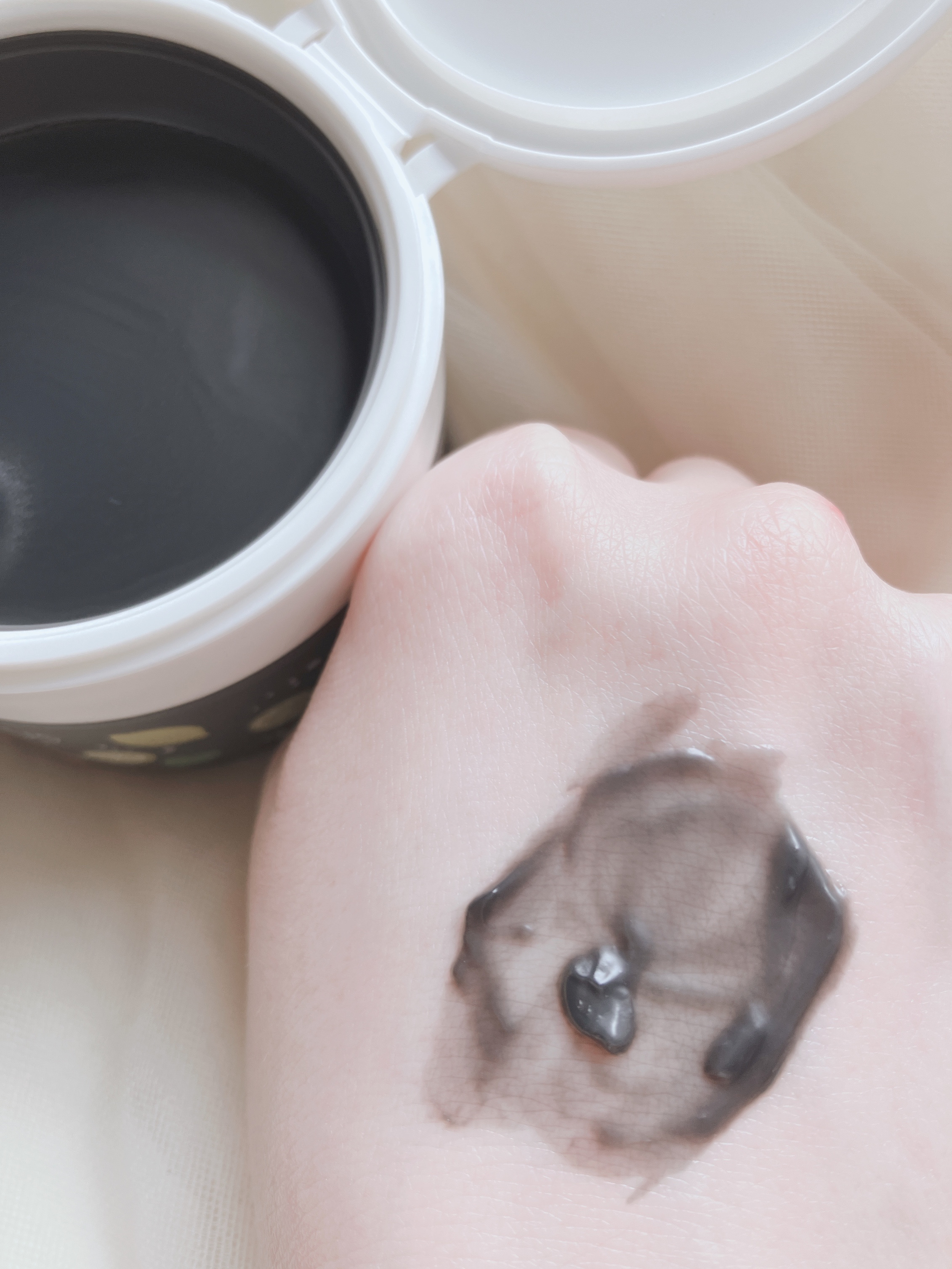 スムースクレンジングバーム ディープブラック GL+/PERFECT ONE  FOCUS/クレンジングバームを使ったクチコミ（3枚目）