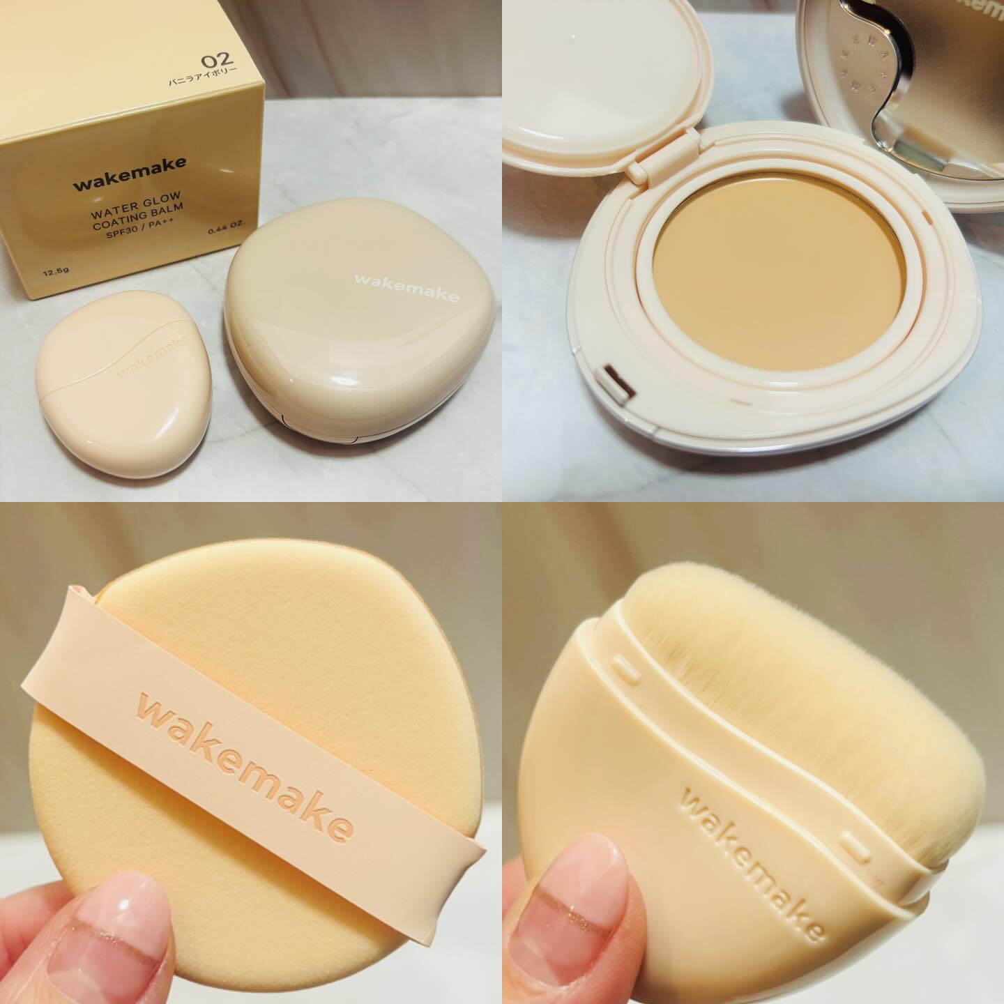 ウォータフルグロウティント/wakemake/リップティントを使ったクチコミ（3枚目）