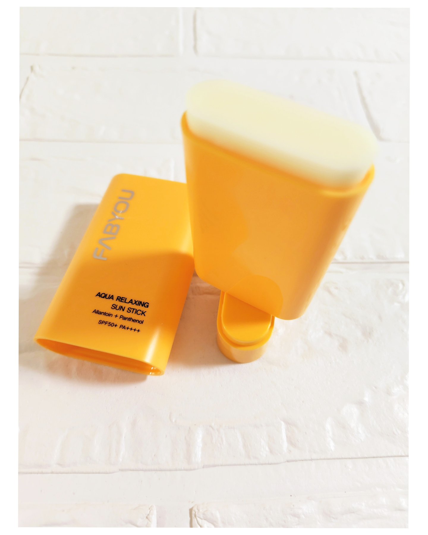 アクアリラクシングサンスティック/FABYOU/日焼け止めスティックを使ったクチコミ（3枚目）
