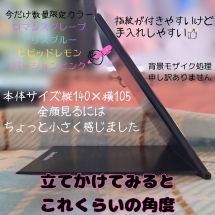 リアルックミラー/ロージーローザ/その他化粧小物を使ったクチコミ(2枚目)