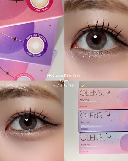 Moonrise 1day/OLENS/ワンデー(1DAY)カラコンを使ったクチコミ(6枚目)