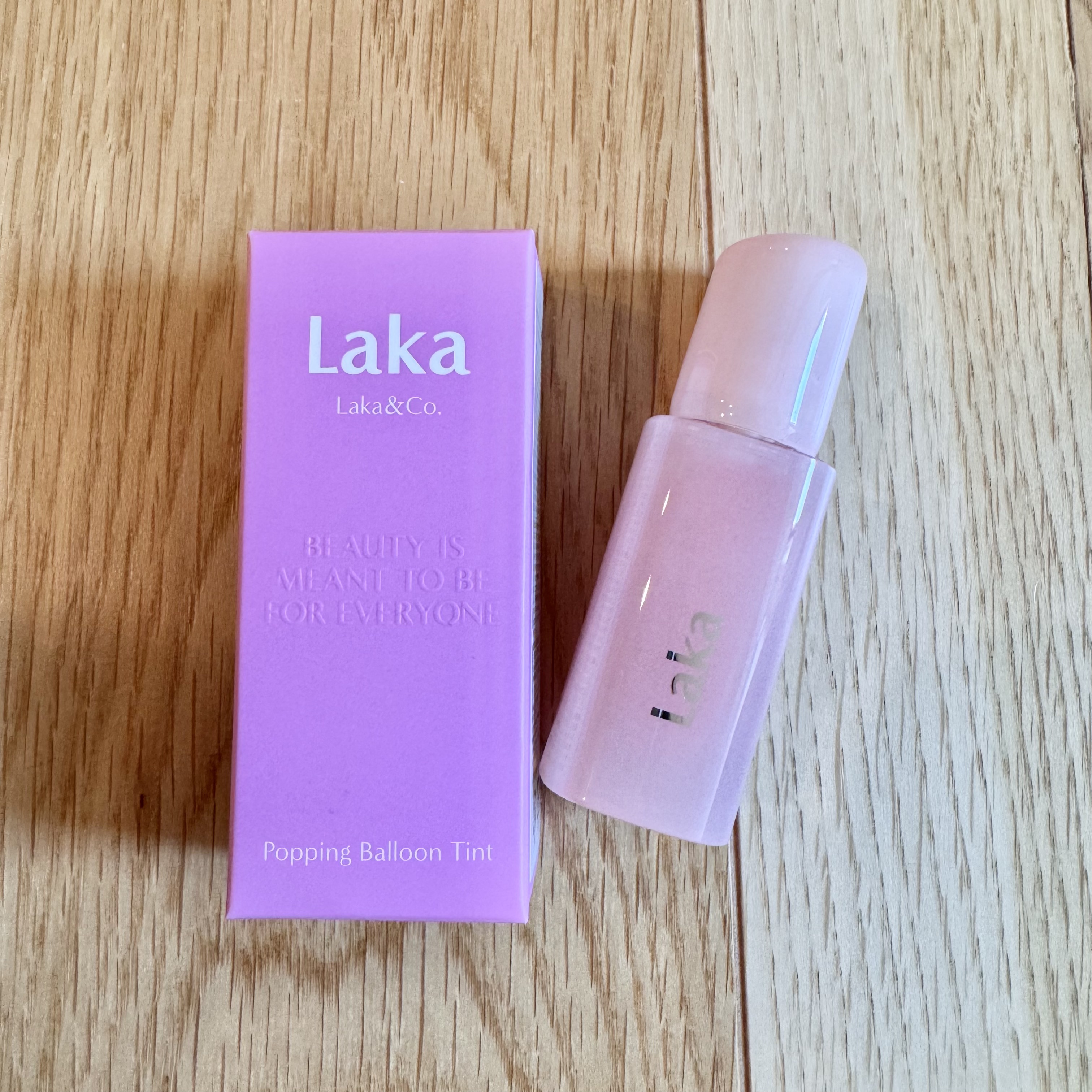 ポッピングバルーンティント/Laka/リップティントを使ったクチコミ（2枚目）