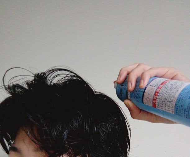 スキューズミー クイックヘアドライクールスプレー クールシトラスの香り/スキューズミー/ヘアスプレーを使ったクチコミ(2枚目)