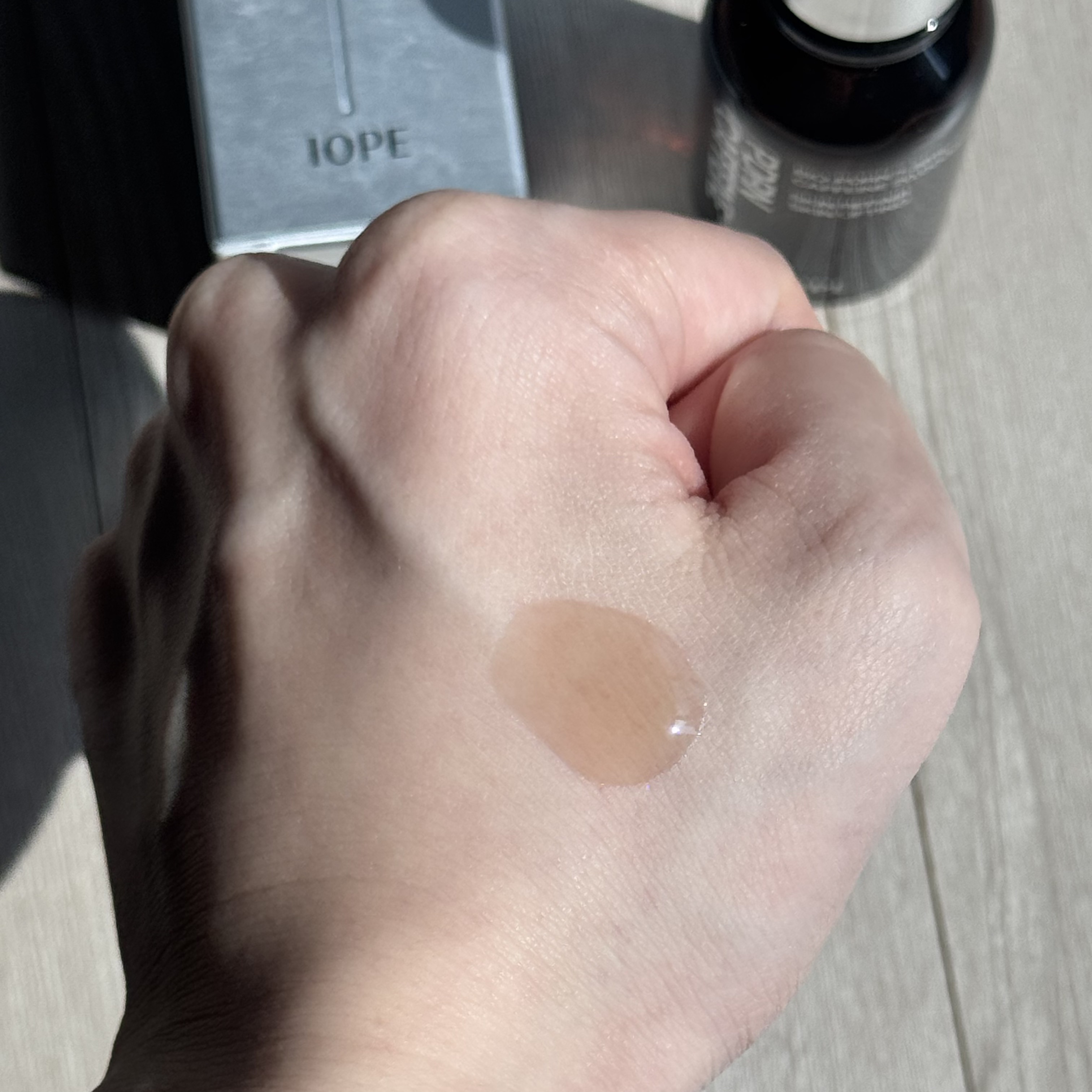 PDRNカフェインショット/IOPE/美容液を使ったクチコミ（2枚目）