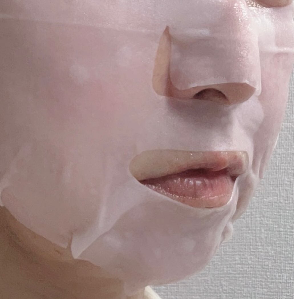 桃70%ナイアシンシートマスク/Anua/シートマスク・パックを使ったクチコミ(5枚目)