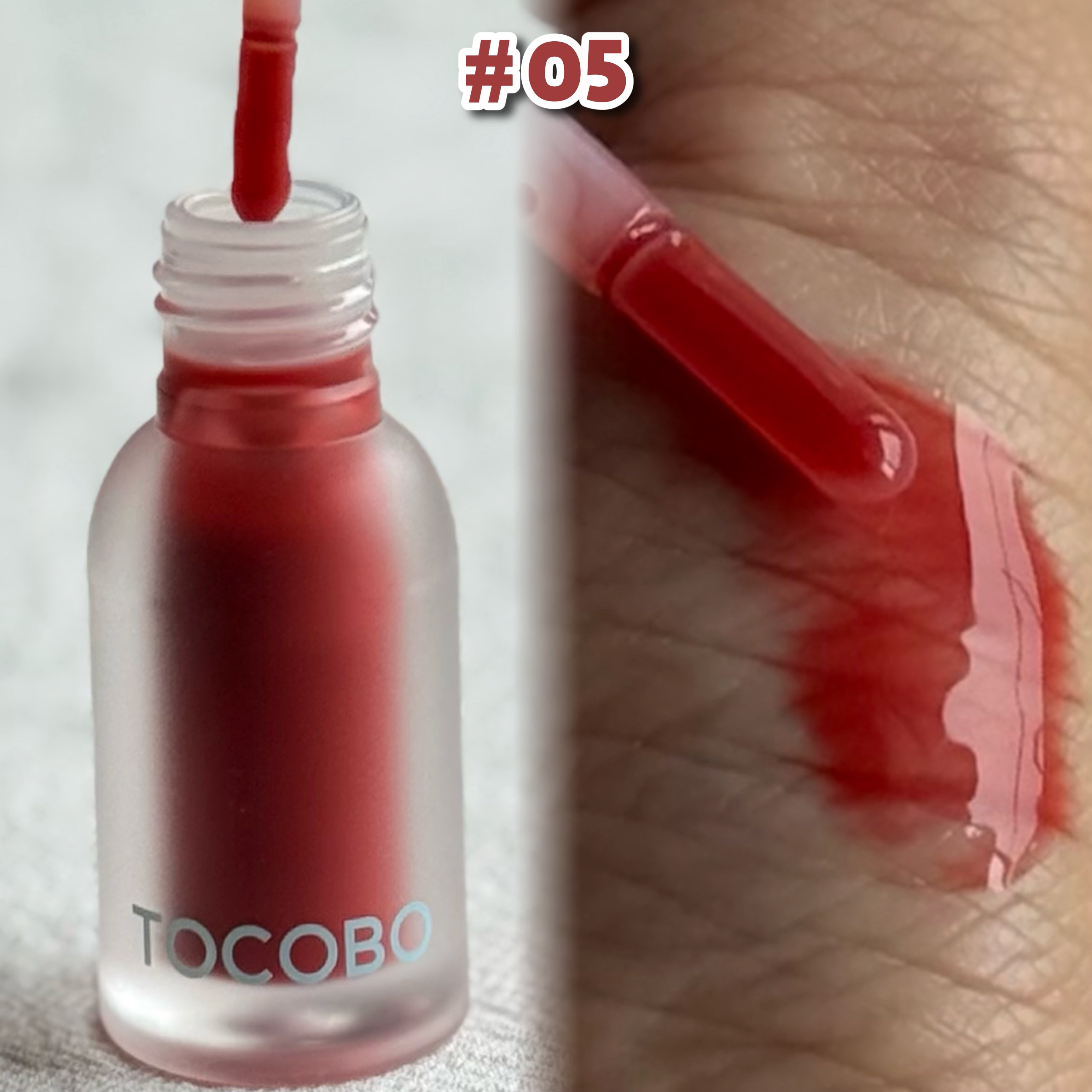 ジューシーベリープランピングリップオイル/TOCOBO/リップグロスを使ったクチコミ（2枚目）