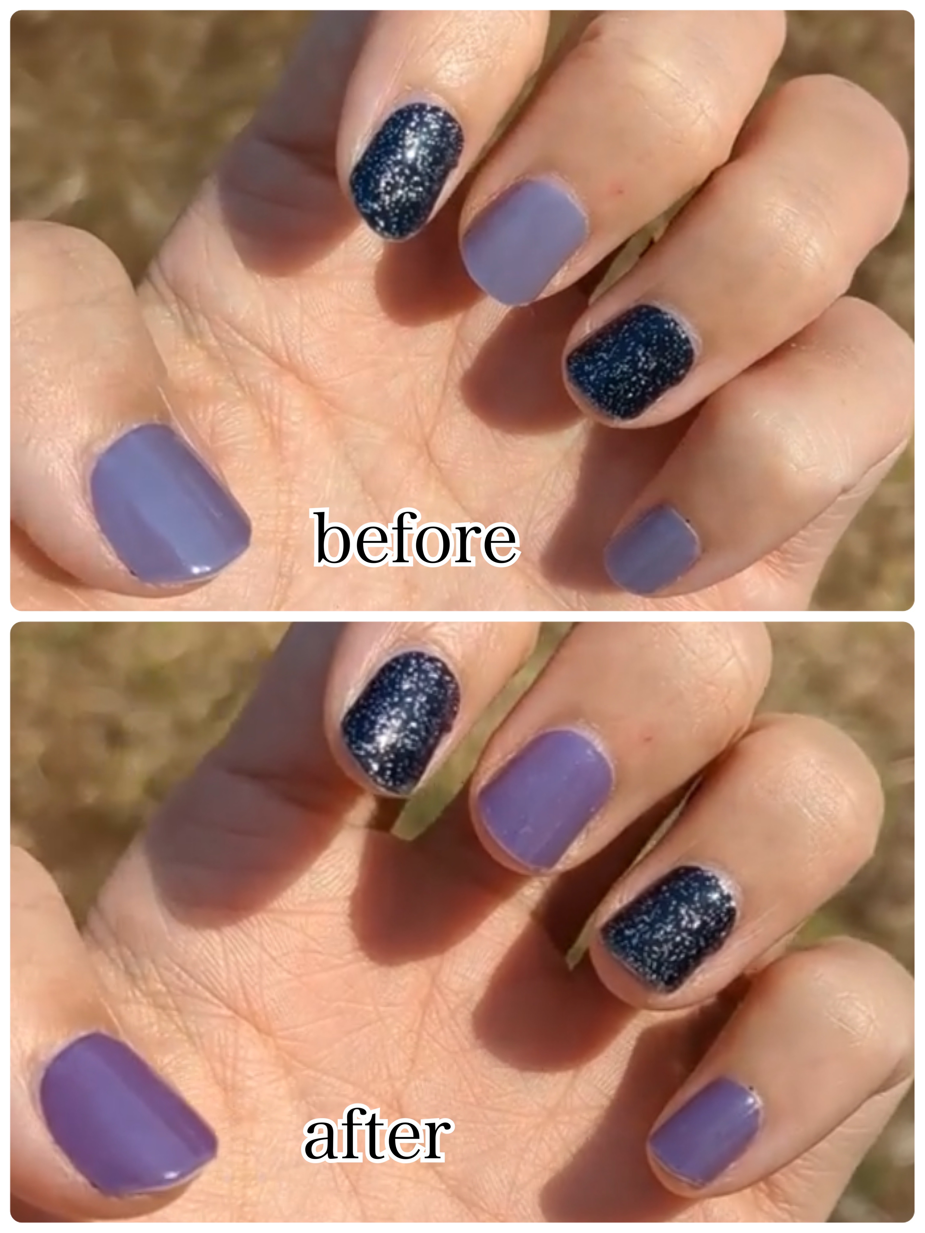 SUNNY RECIPE COLOR CHANGE GEL NAIL/SUNNY RECIPE/ネイルシールを使ったクチコミ（3枚目）