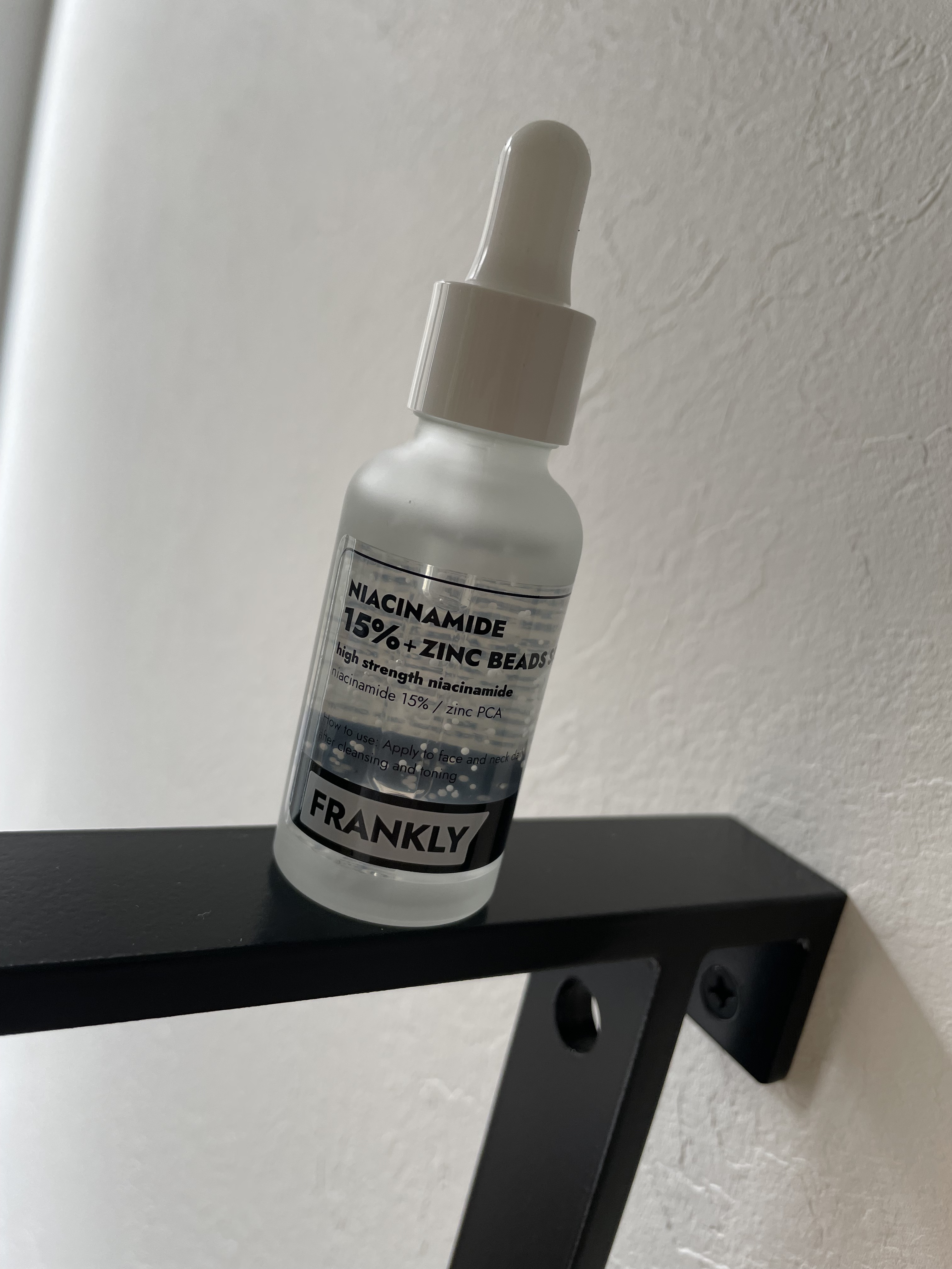 ナイアシンジンクビーズセラム/Frankly/美容液を使ったクチコミ（1枚目）