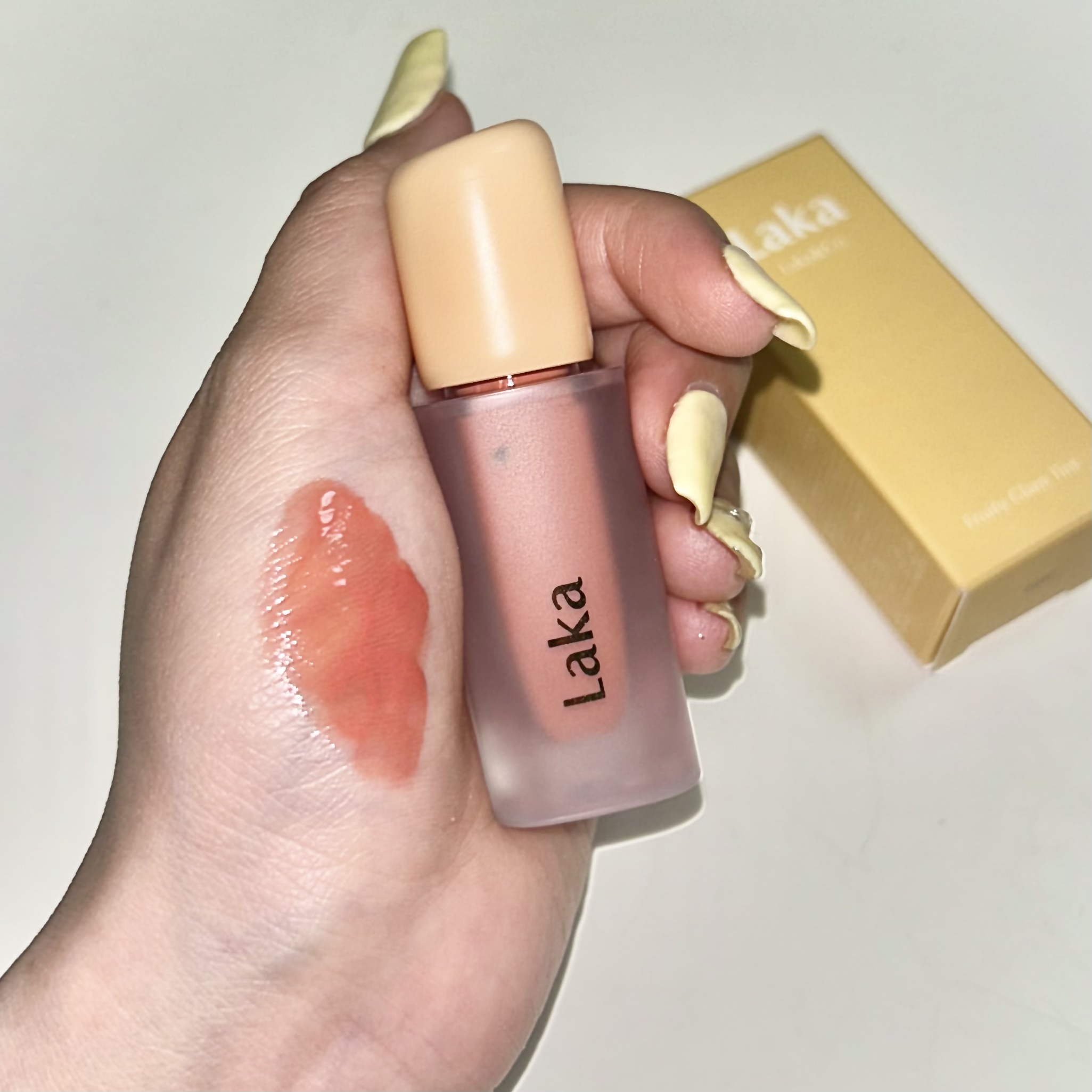 フルーティーグラムティント/Laka/リップティントを使ったクチコミ（1枚目）