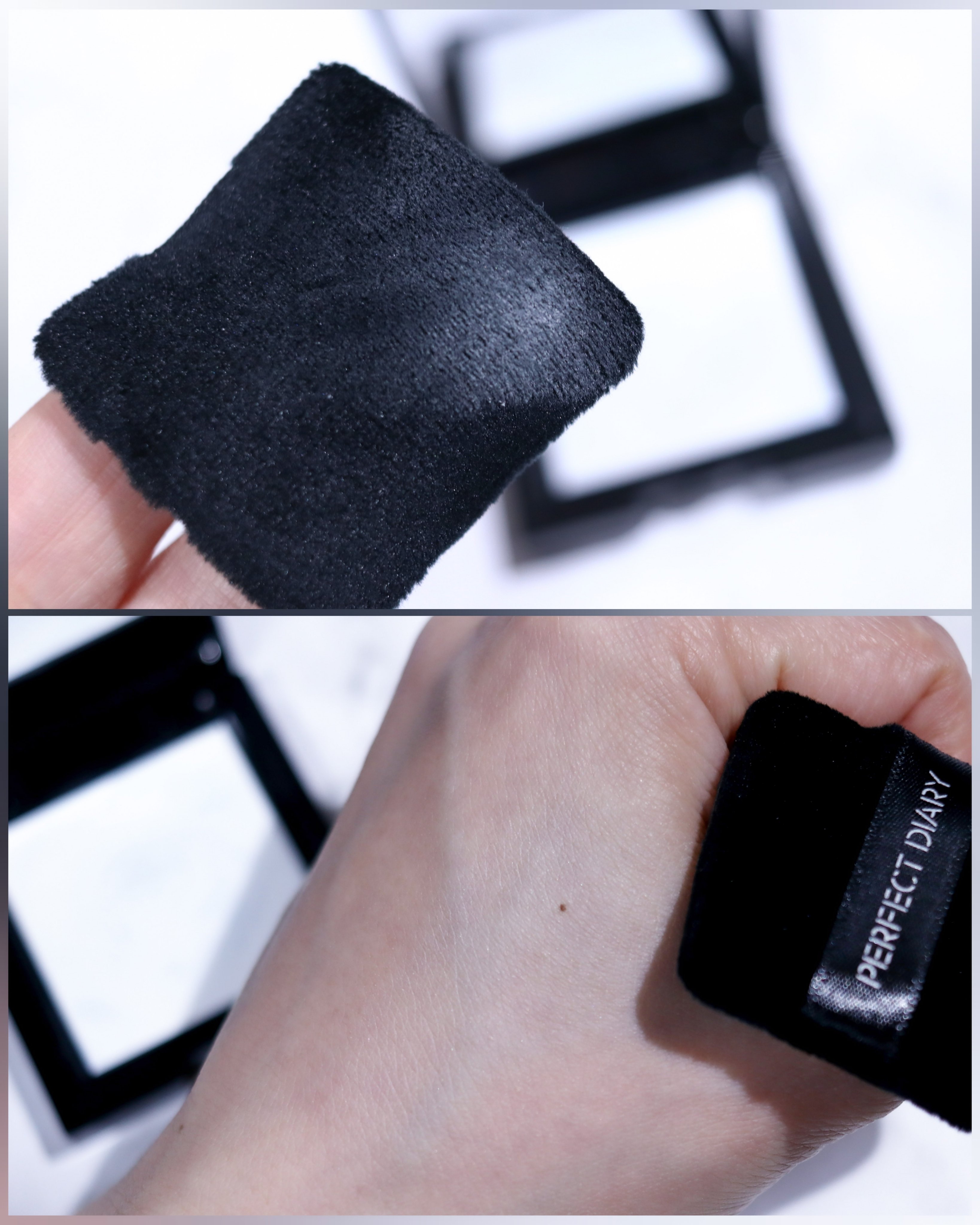 トランスルーシェント ブルーリング セッティング パウダー/PERFECT DIARY/プレストパウダーを使ったクチコミ（3枚目）