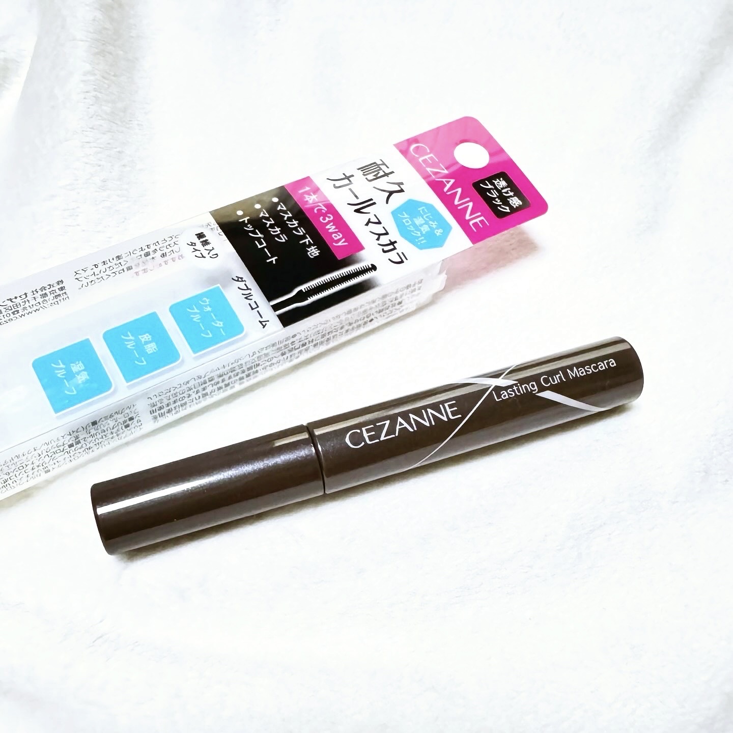 耐久カールマスカラ/CEZANNE/マスカラを使ったクチコミ（1枚目）