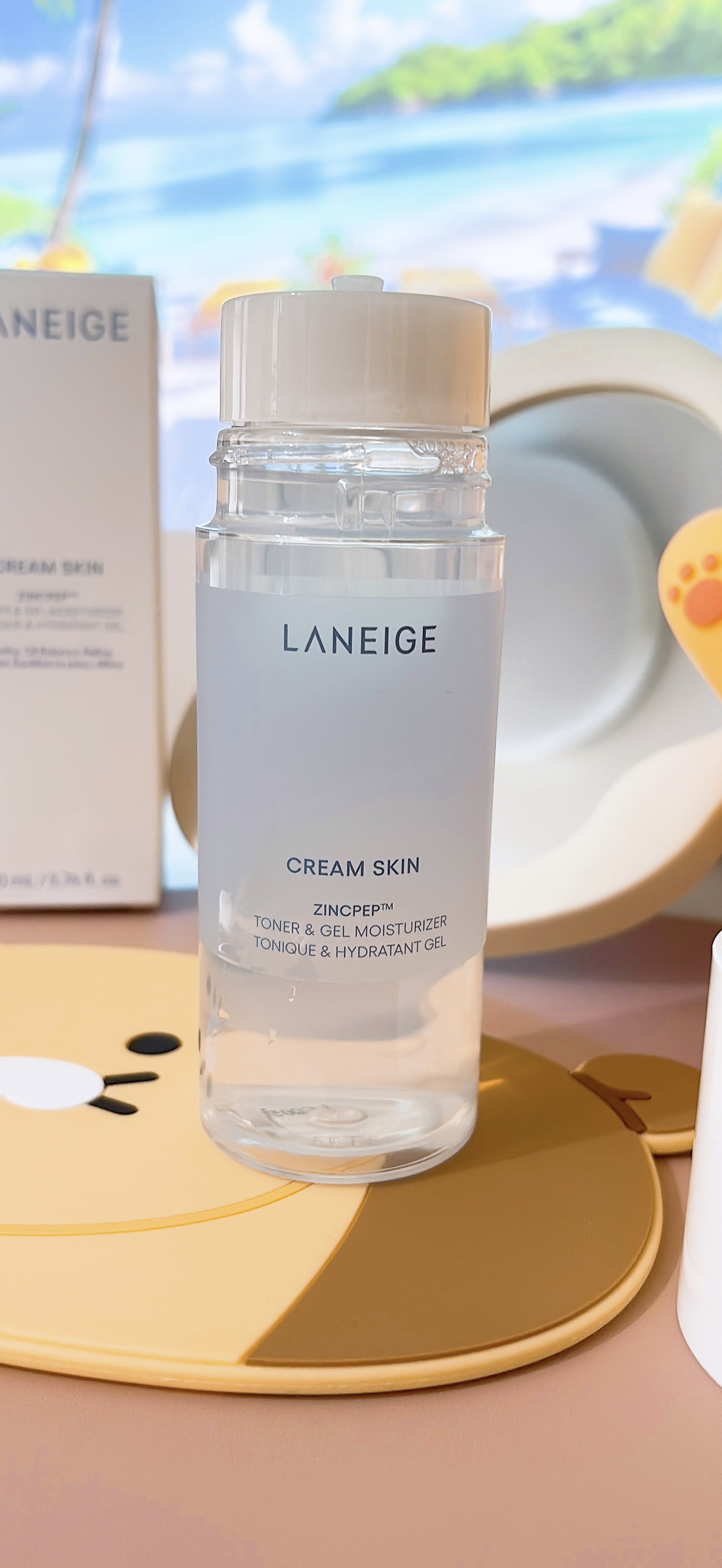 ジェルクリームスキン ローション/LANEIGE/化粧水を使ったクチコミ（2枚目）