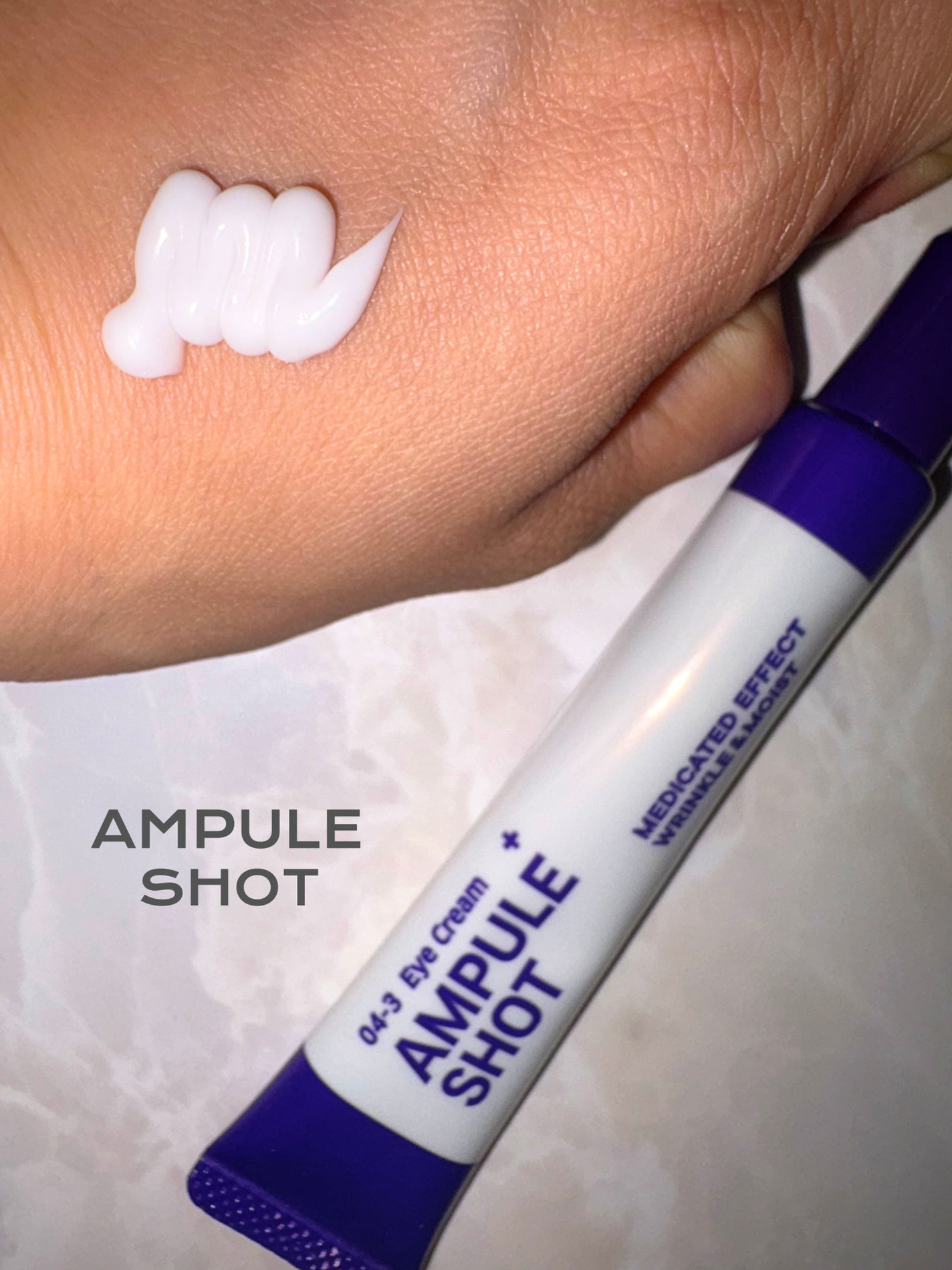 薬用 エフェクト リンクル&モイスト アイクリーム/AMPULE SHOT/アイケア・アイクリームを使ったクチコミ(1枚目)