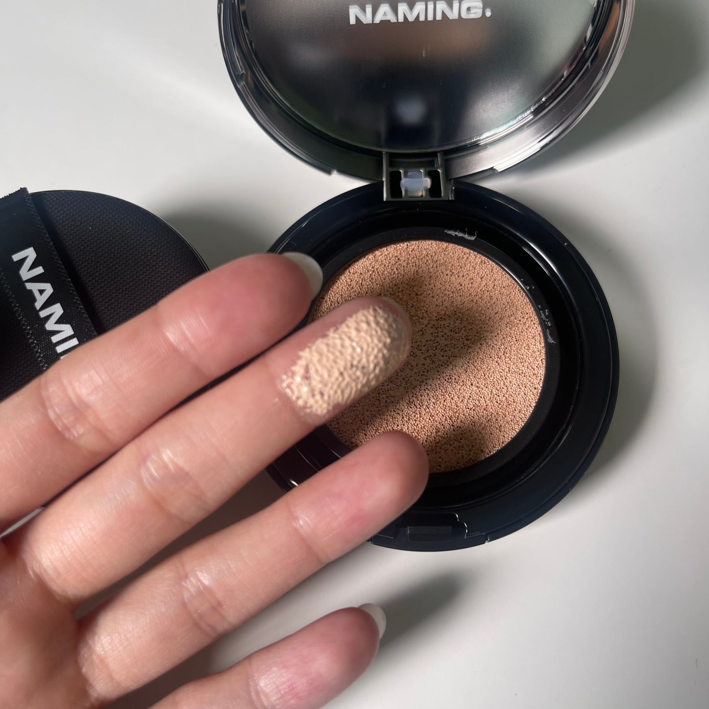 ネーミング レイヤード フィットクッション/NAMING./クッションファンデーションを使ったクチコミ(3枚目)