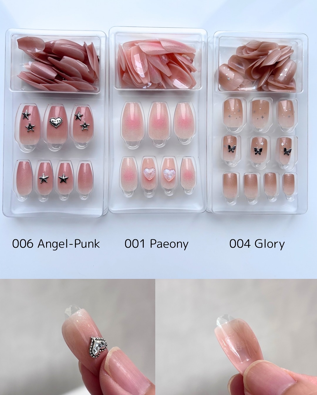 TPUネイルチップ（shape:Short Square）/Muzmak/ネイルチップ・パーツを使ったクチコミ（2枚目）