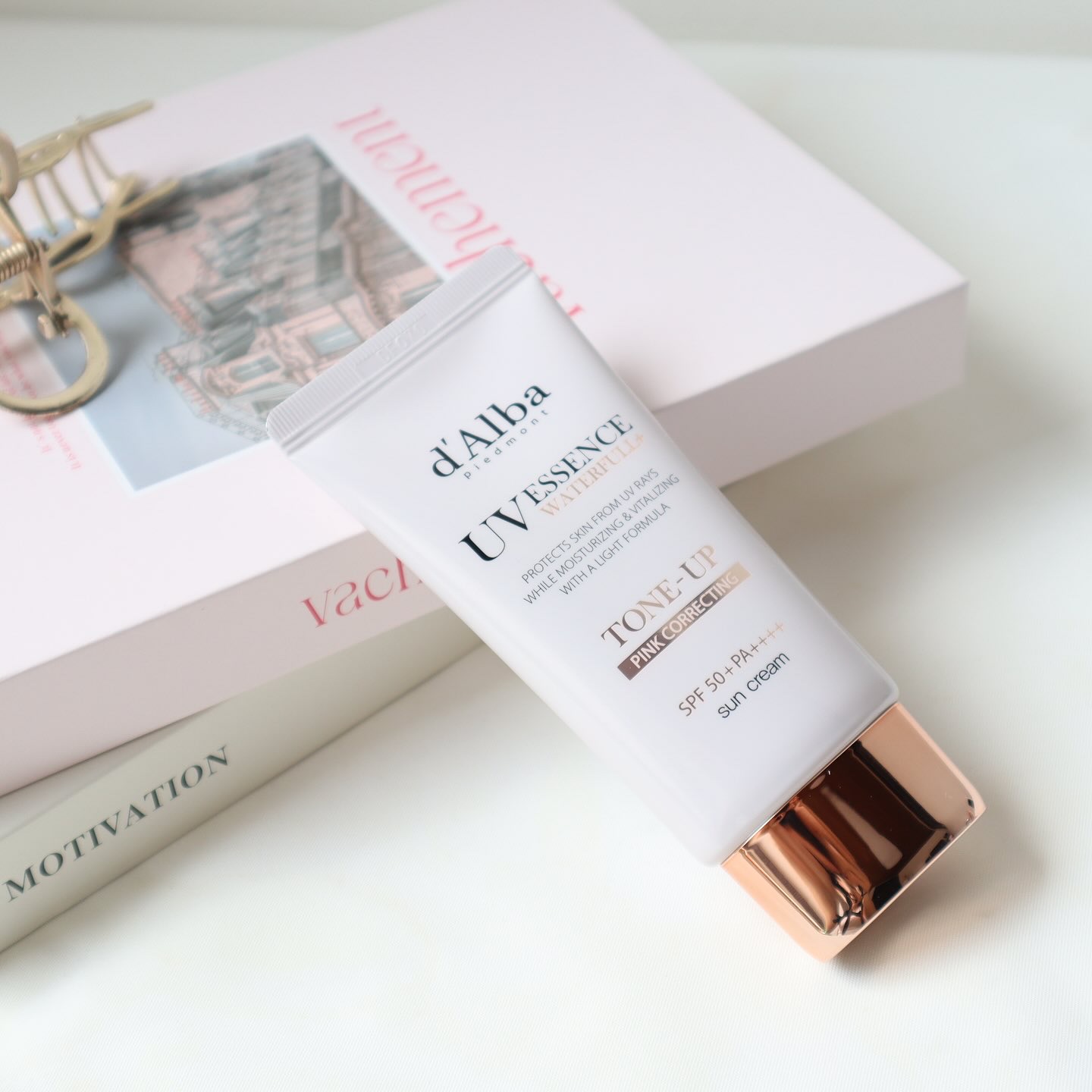 ウォータフルトーンアップサンクリーム/ダルバ/日焼け止めクリームを使ったクチコミ（1枚目）