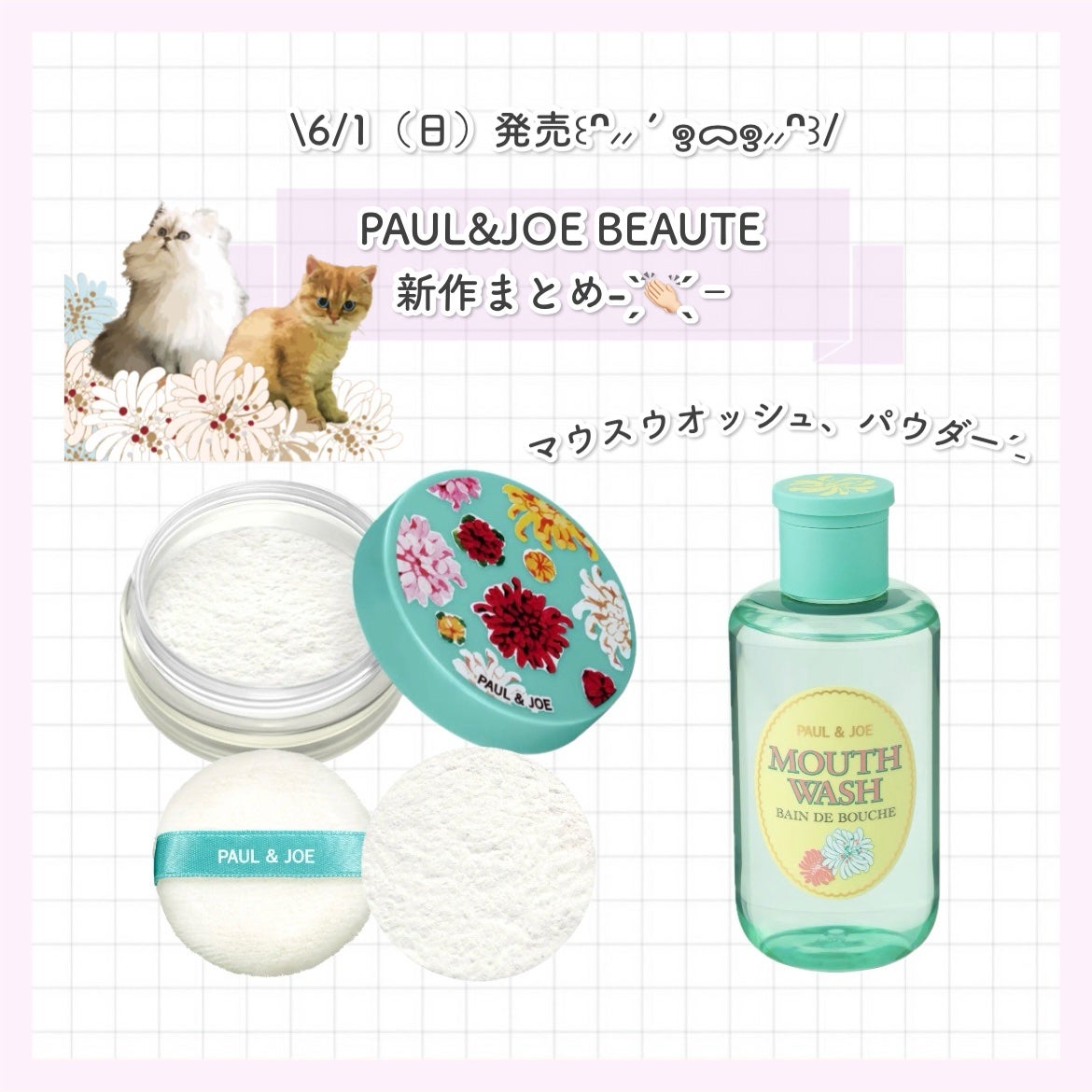 エバーラスティング ルース パウダー/PAUL & JOE BEAUTE/ルースパウダーを使ったクチコミ(1枚目)