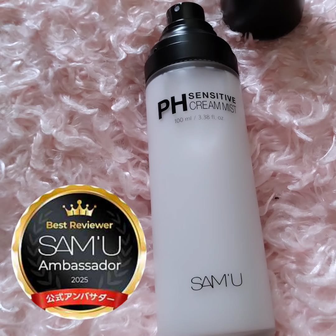 PHセンシティブクリームミスト/SAM'U/ミスト状化粧水を使ったクチコミ（1枚目）
