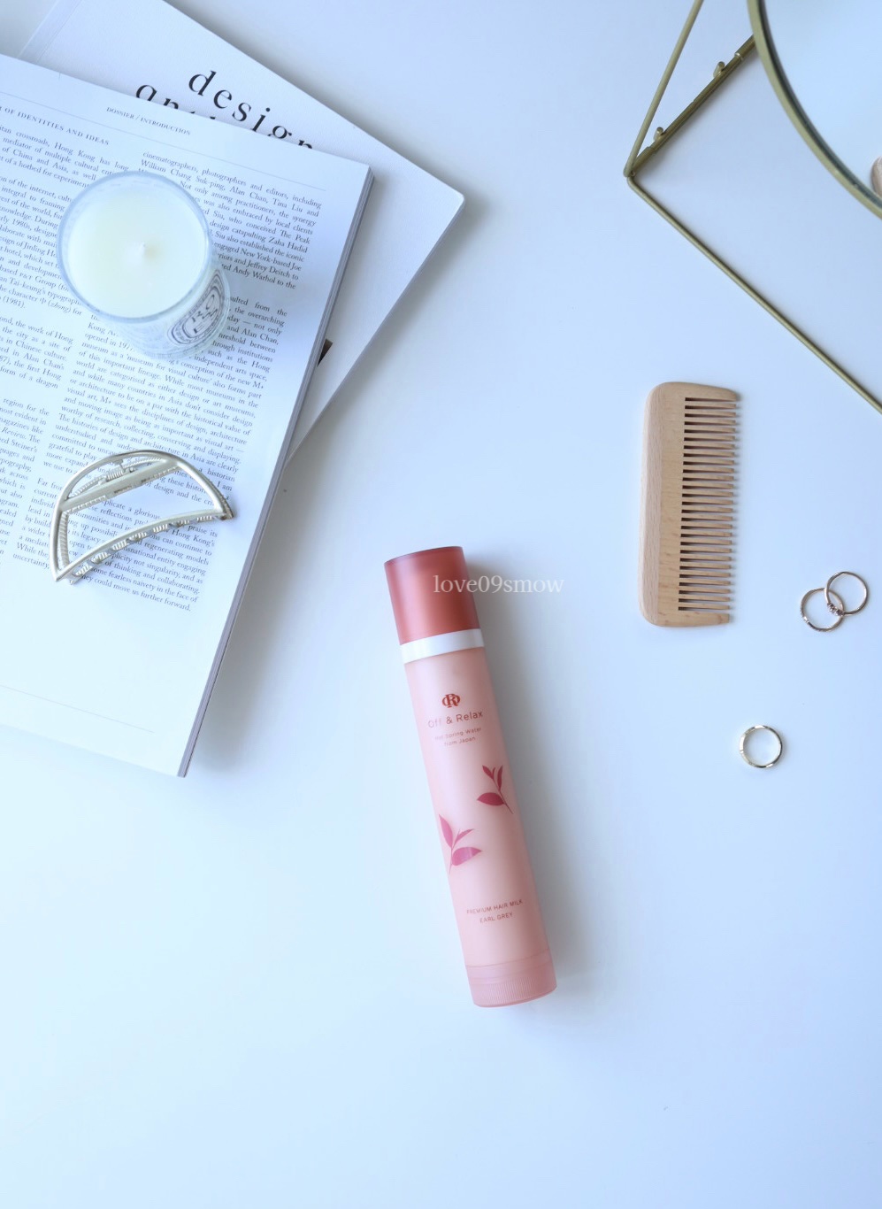 Off&Relax ＯＲ プレミアムヘアミルク　アールグレイ＆キューカンバーの香りのクチコミ「haircare♡

香りも良くて最近お気に入りのヘアケア♡

………

@or.japan
.....」（1枚目）