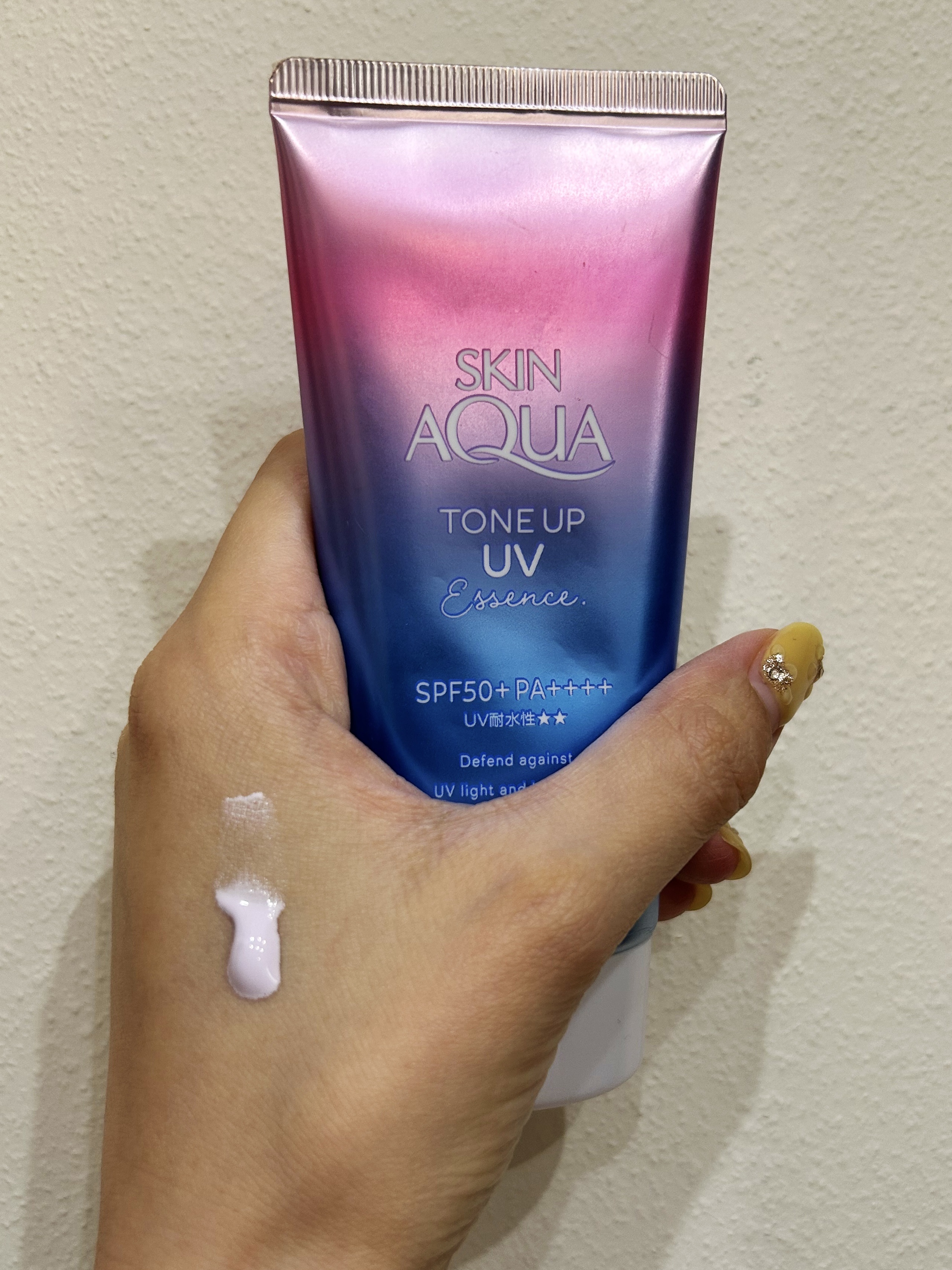 スキンアクア トーンアップUVエッセンス/スキンアクア/日焼け止めクリームを使ったクチコミ（3枚目）