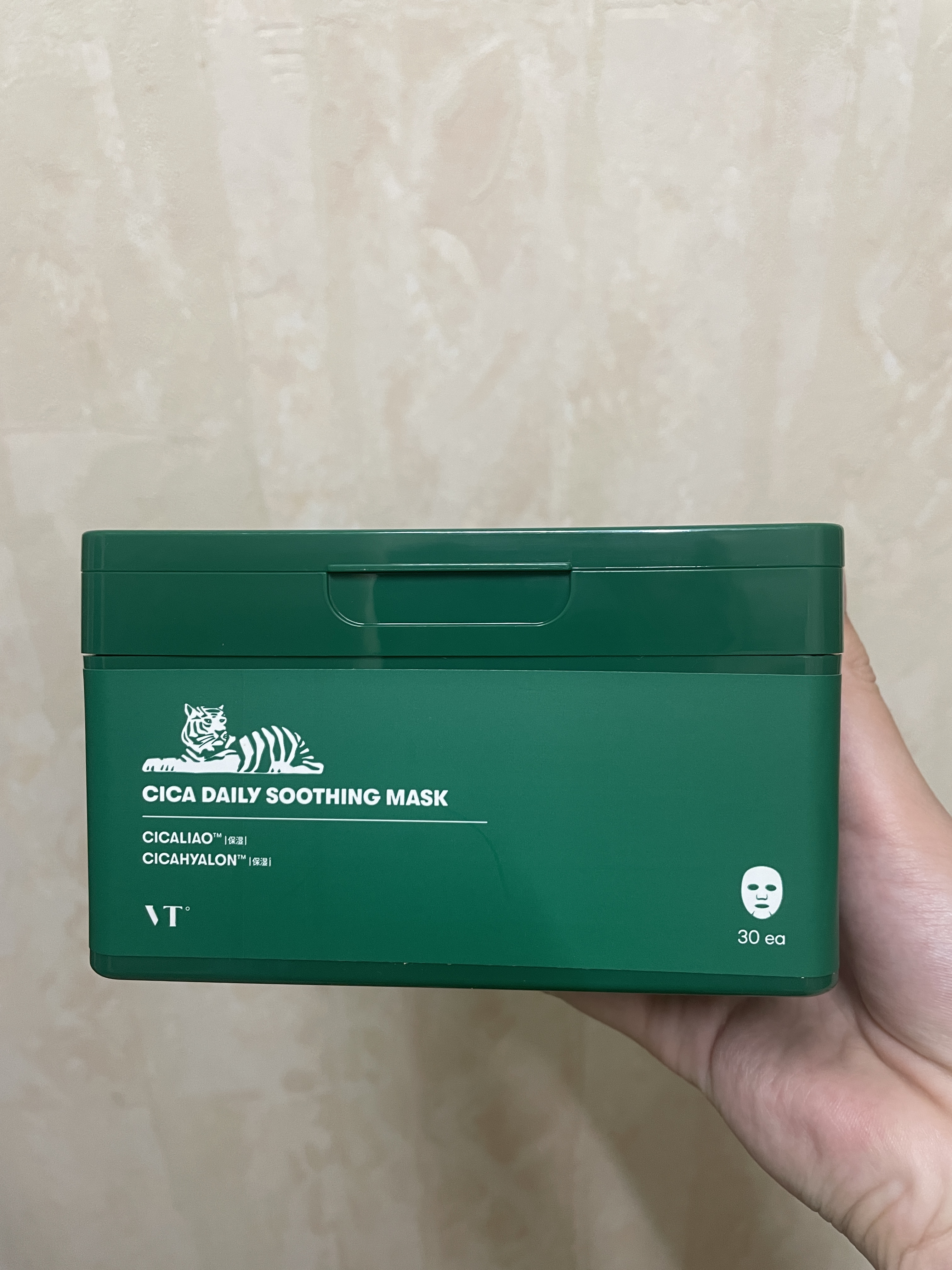 CICA デイリースージングマスク/VT/シートマスク・パックを使ったクチコミ（1枚目）