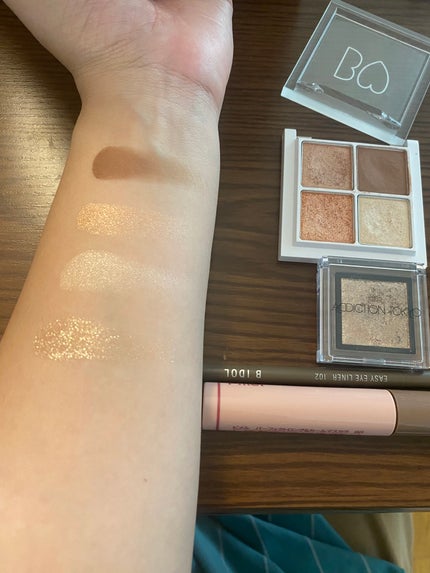 THE アイパレR/b idol/アイシャドウパレットを使ったクチコミ(4枚目)