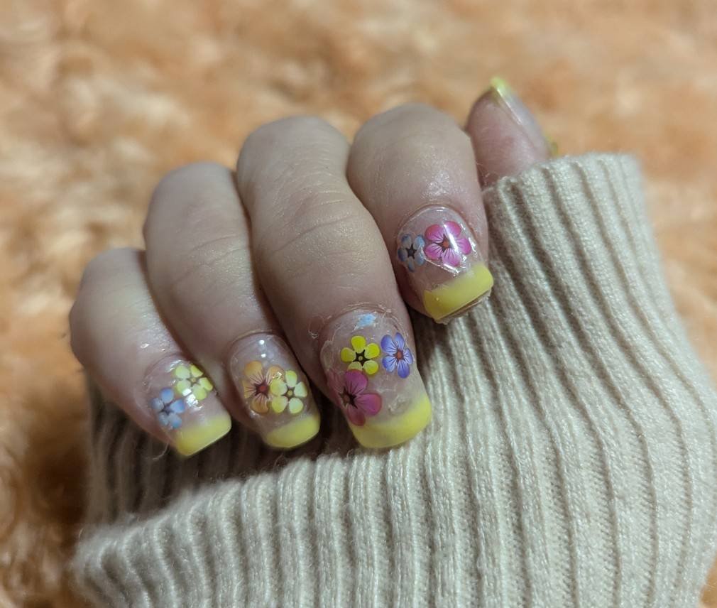 ネイルホリック YE508/ネイルホリック/マニキュアを使ったクチコミ（2枚目）