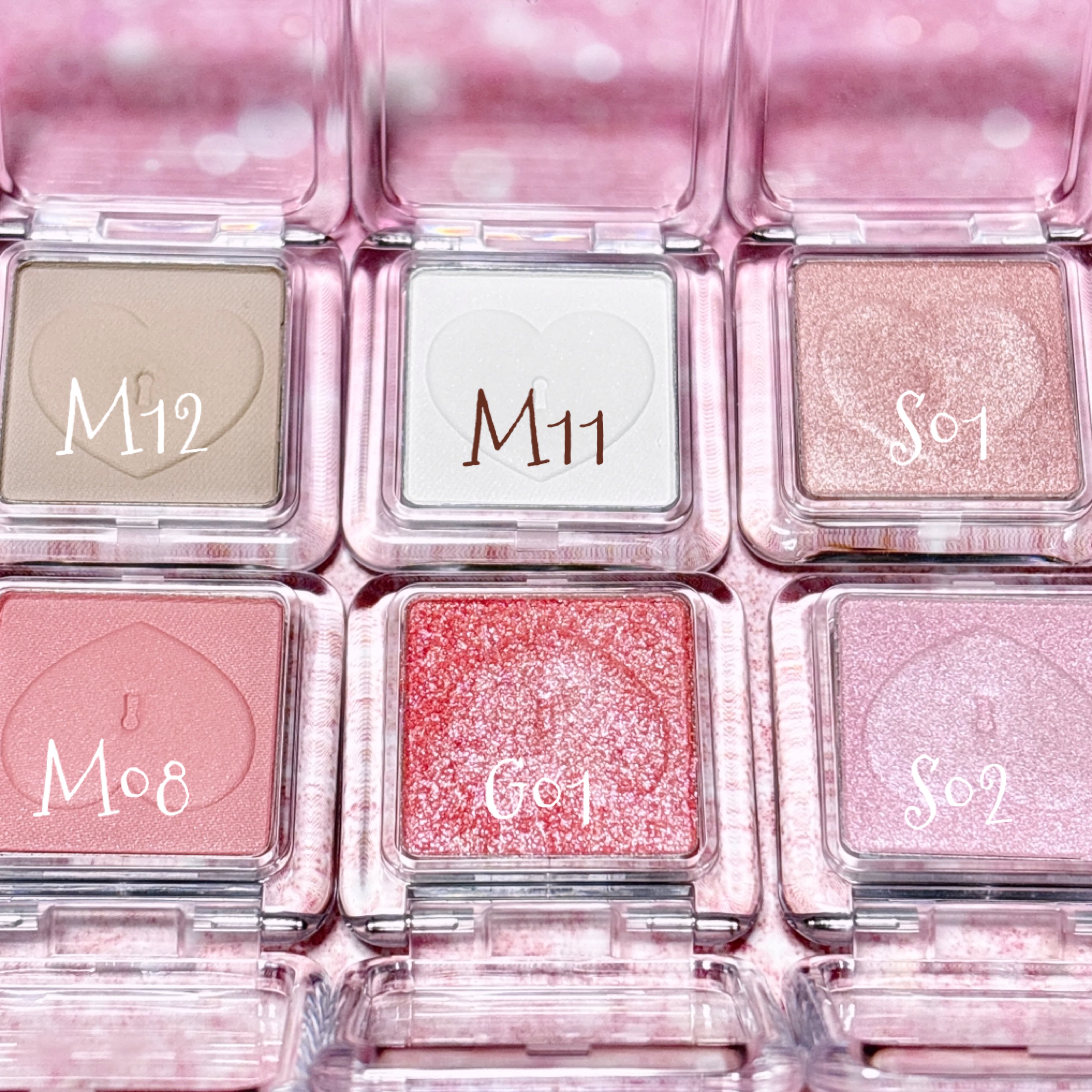 ハート ポケット シングル/PERIPERA/単色アイシャドウを使ったクチコミ（3枚目）