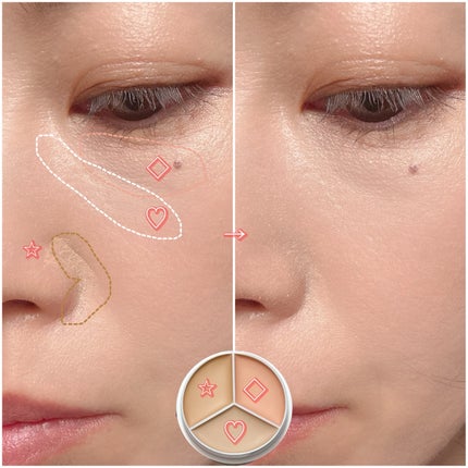 カバーアッププロコンシーラー/TFIT/パレットコンシーラーを使ったクチコミ(5枚目)