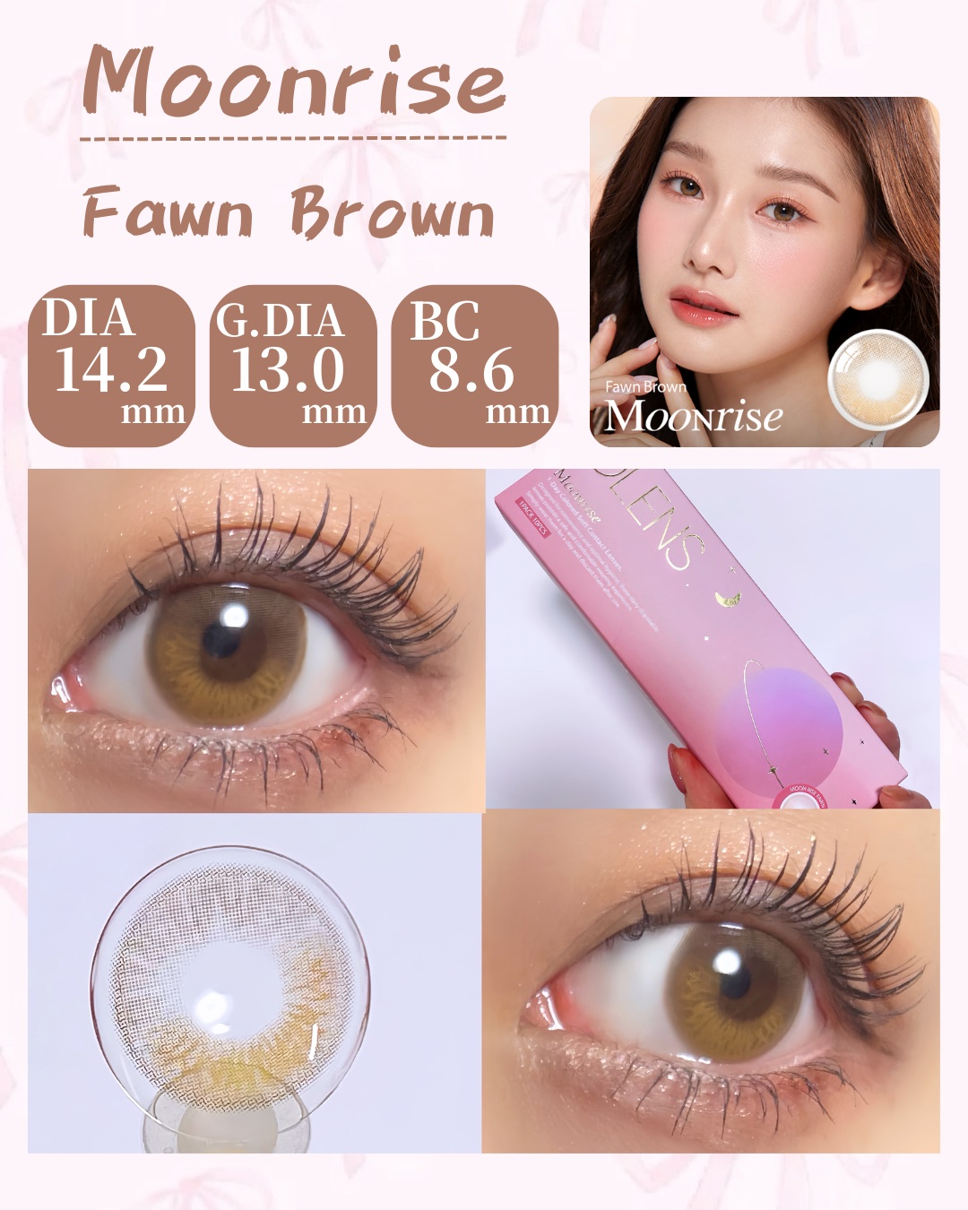 Moonrise 1day/OLENS/ワンデー（１DAY）カラコンを使ったクチコミ（2枚目）