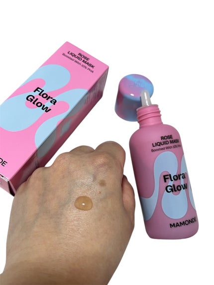 フローラグロウローズリキッドマスク/Mamonde/化粧水を使ったクチコミ(2枚目)