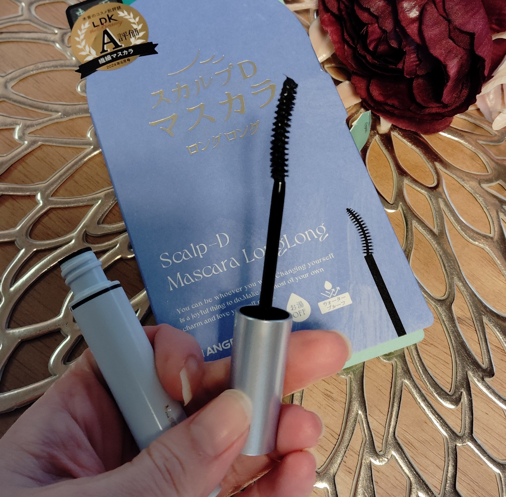 スカルプD マスカラ ロングロング/アンファー(スカルプD)/マスカラを使ったクチコミ（1枚目）