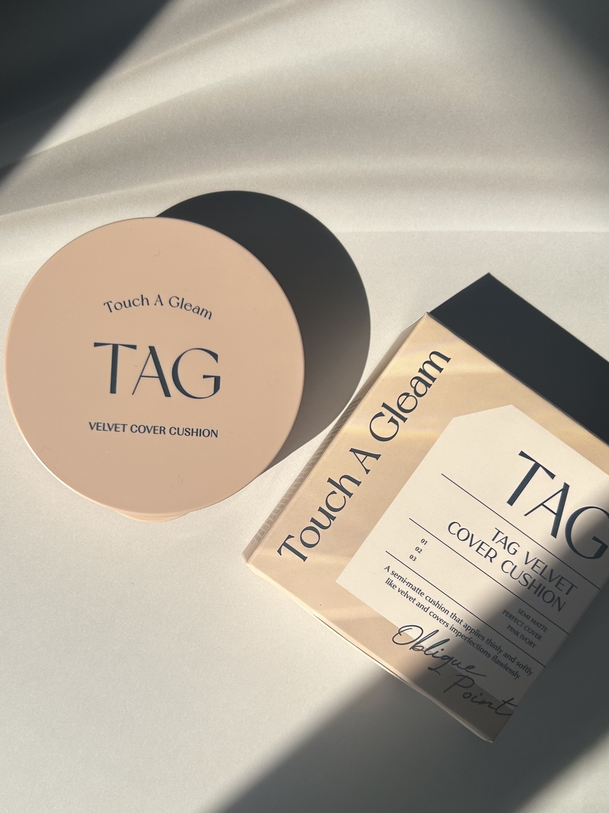 ベルベットカバークッション/TAG/クッションファンデーションを使ったクチコミ（1枚目）