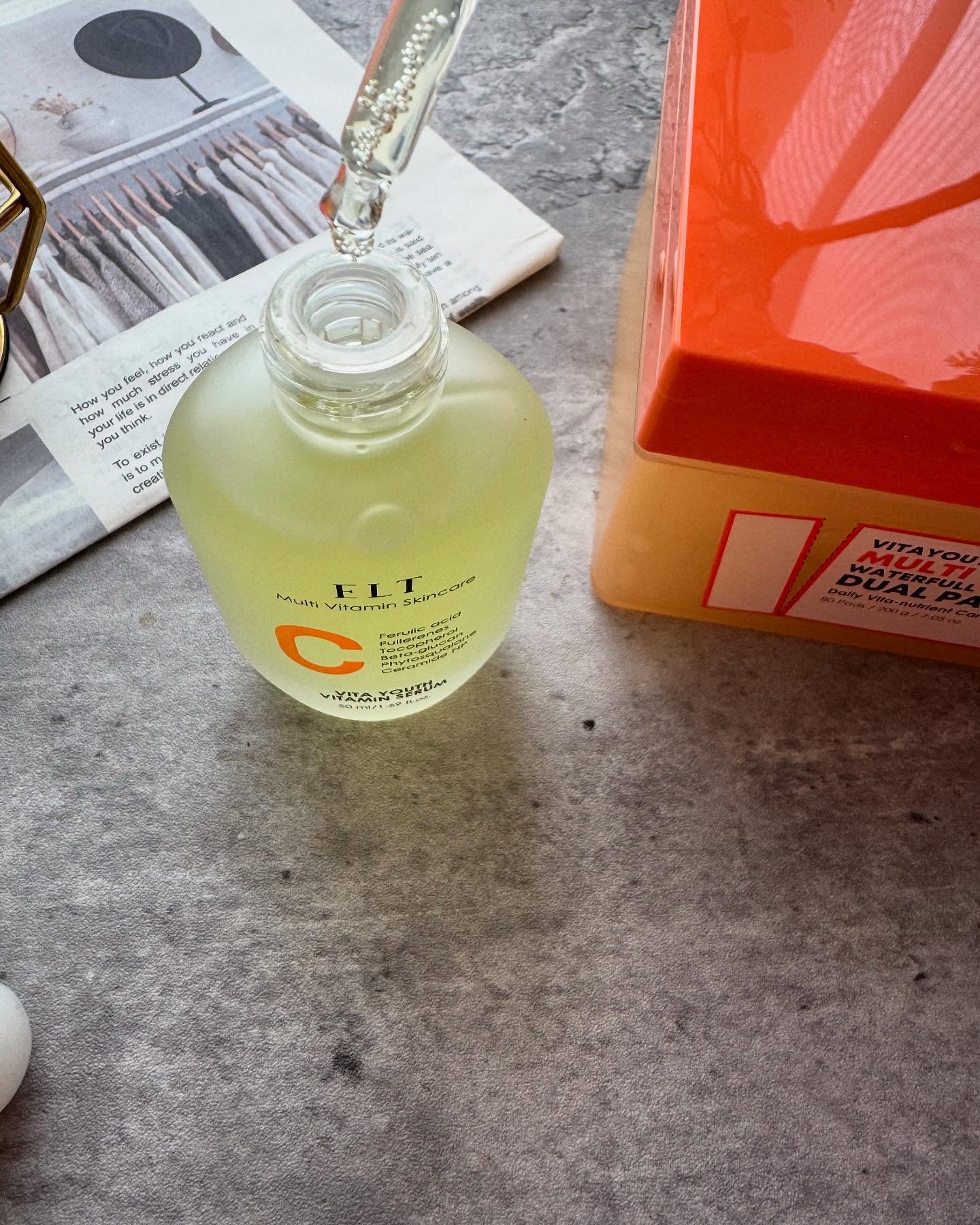 ELT VITA YOUTH ビタユース セラム/ELT COSMETICS/美容液を使ったクチコミ（3枚目）