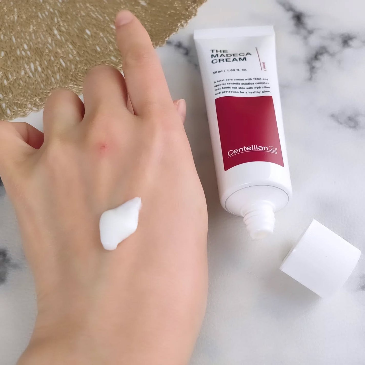 ザマデカクリーム/センテリアン24/フェイスクリームを使ったクチコミ(3枚目)