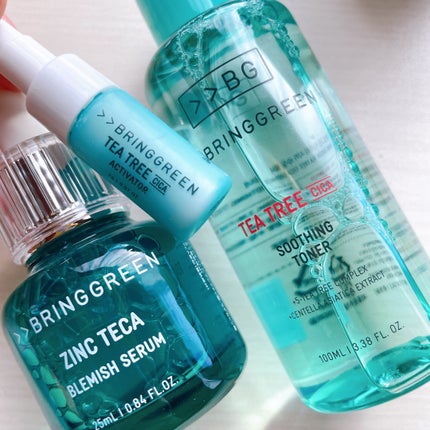 ジンクテカBセラムセット/BRING GREEN/スキンケアキットを使ったクチコミ(2枚目)