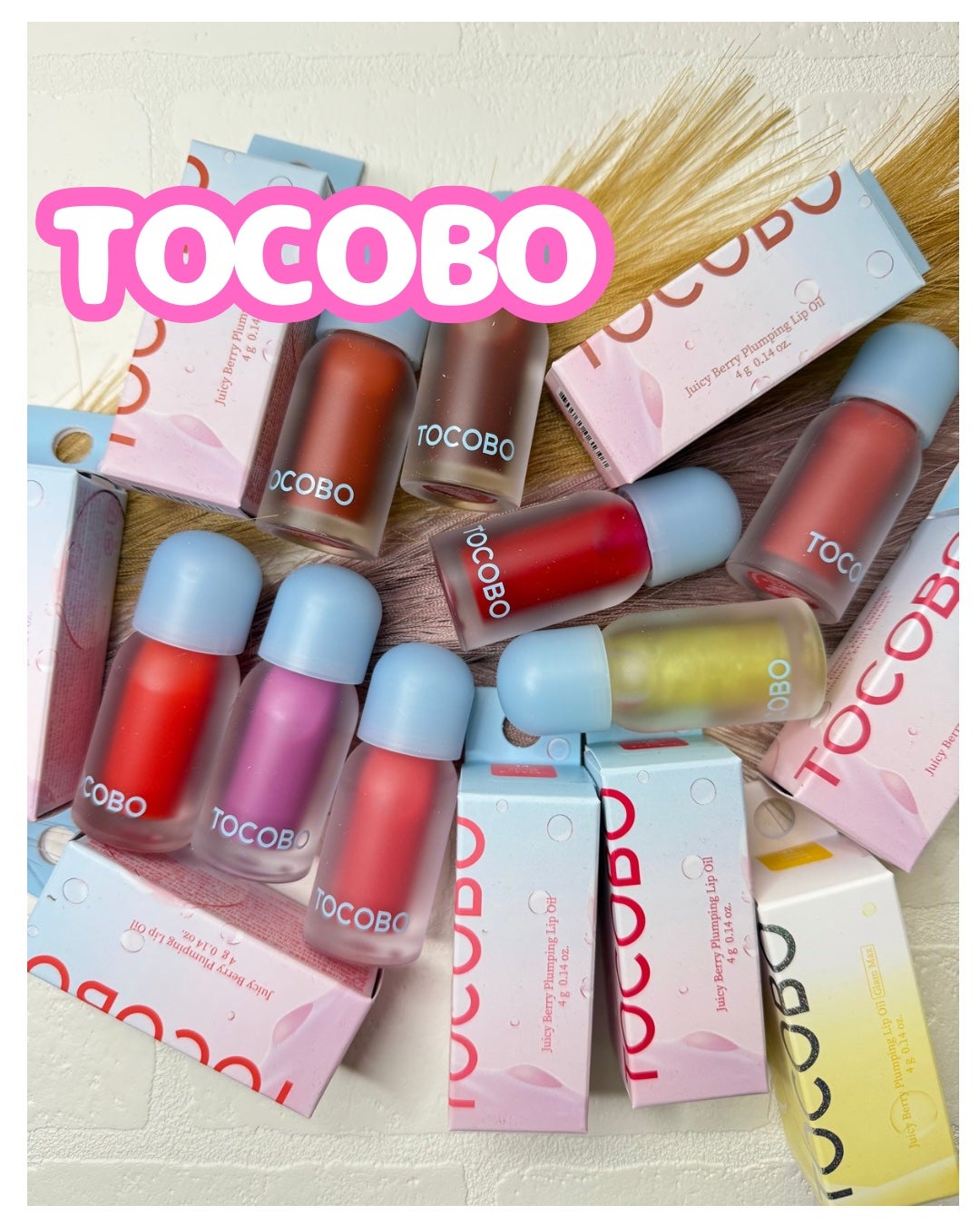 ジューシーベリープランピングリップオイル/TOCOBO/リップグロスを使ったクチコミ(1枚目)