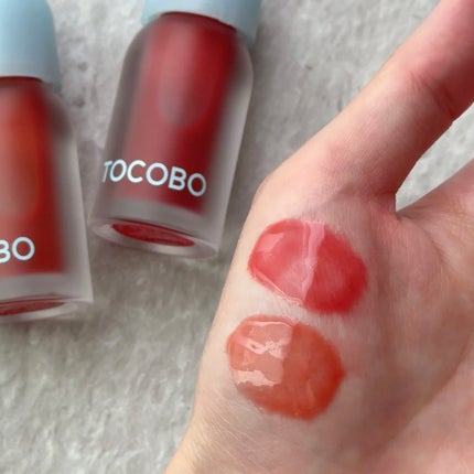 ジューシーベリープランピングリップオイル/TOCOBO/リップグロスを使ったクチコミ(4枚目)