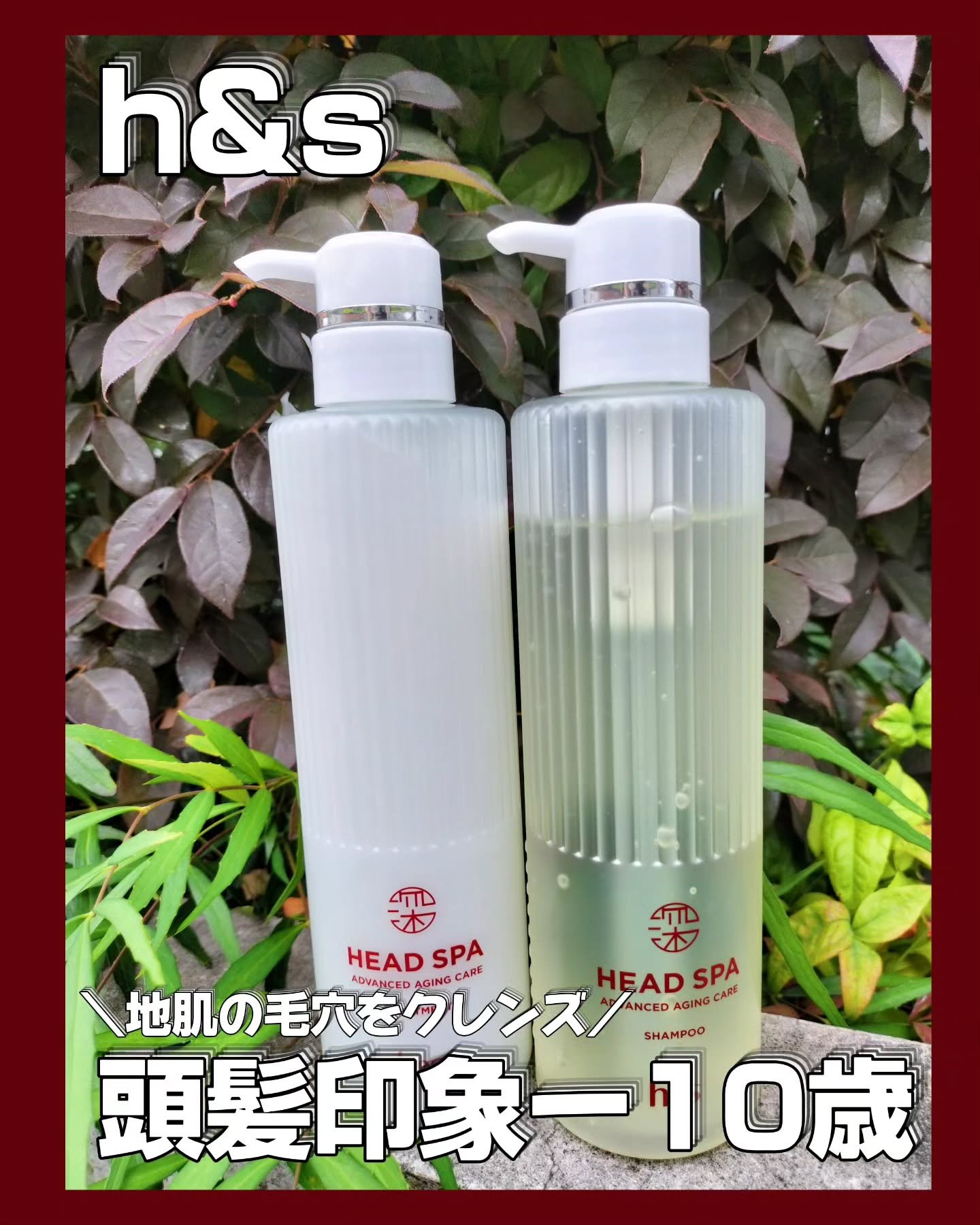 h&s 深ヘッドスパ アドバンスド エイジング ケア*4 シャンプー[医薬部外品]/トリートメント/h&s/市販シャンプーを使ったクチコミ（1枚目）