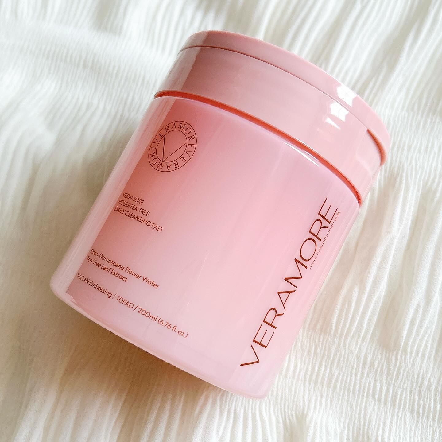 ローズ＆ティーツリークレンジングパッド/VERAMORE/クレンジングシートを使ったクチコミ（2枚目）