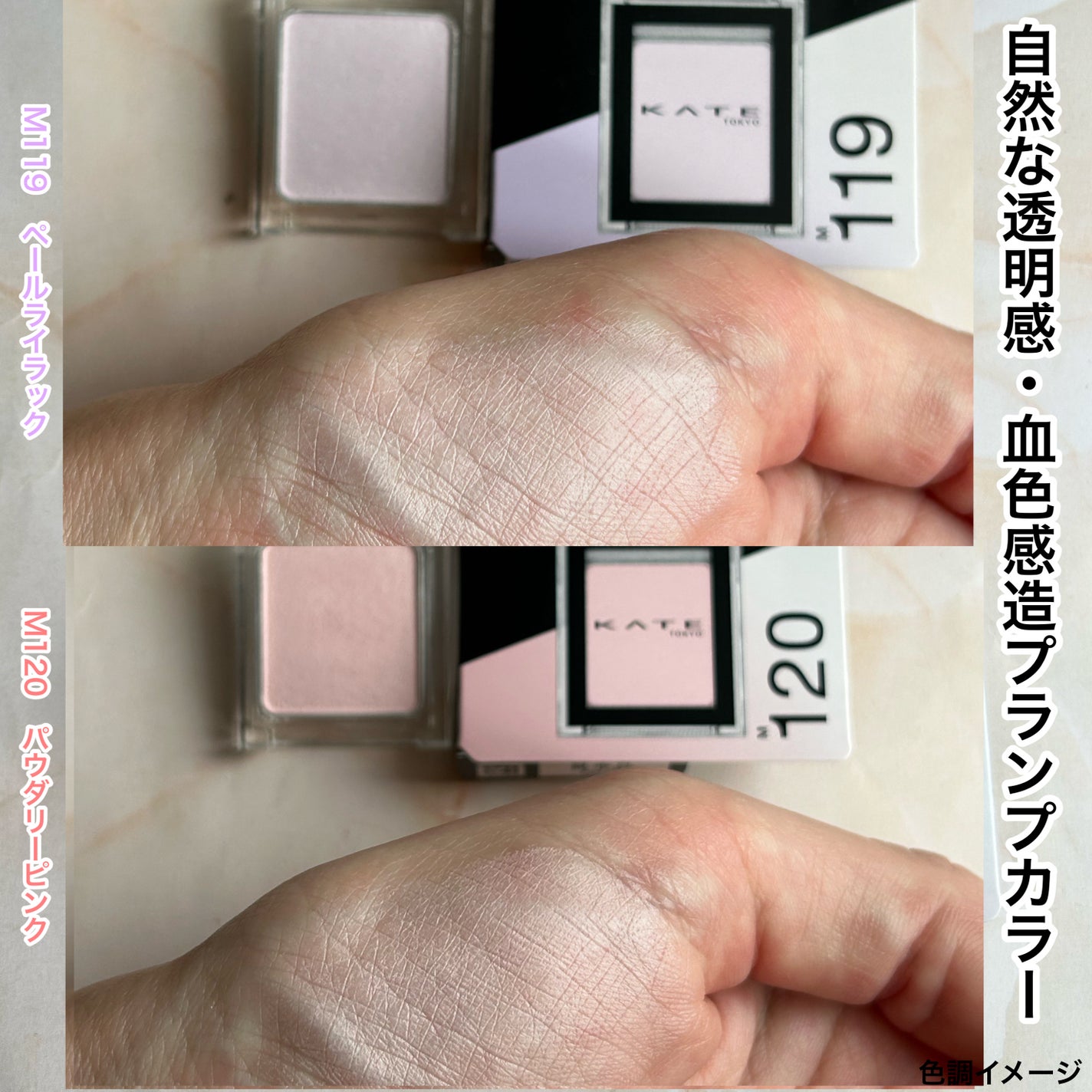 ケイト ザ アイカラー/KATE/単色アイシャドウを使ったクチコミ(4枚目)