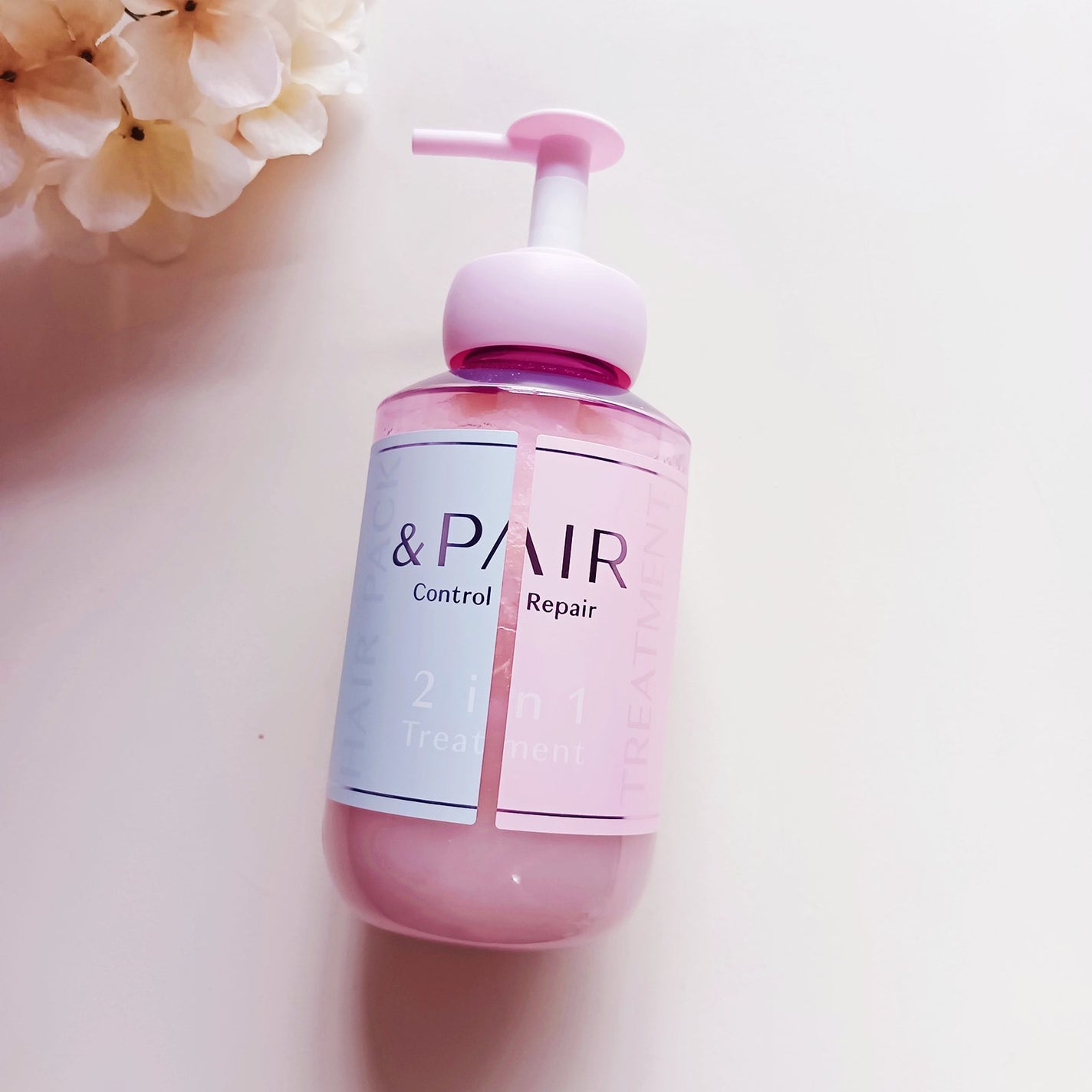 アンドペア コントロール リペア 2in1 シャンプー&ヘアトリートメント/&PAIR/市販シャンプーを使ったクチコミ(4枚目)