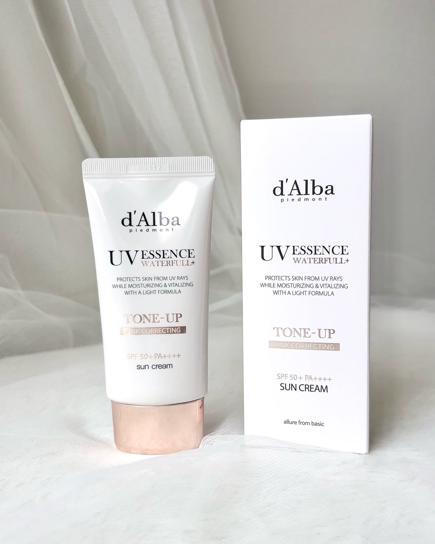 ウォータフルトーンアップサンクリーム/ダルバ/日焼け止めクリームを使ったクチコミ(1枚目)