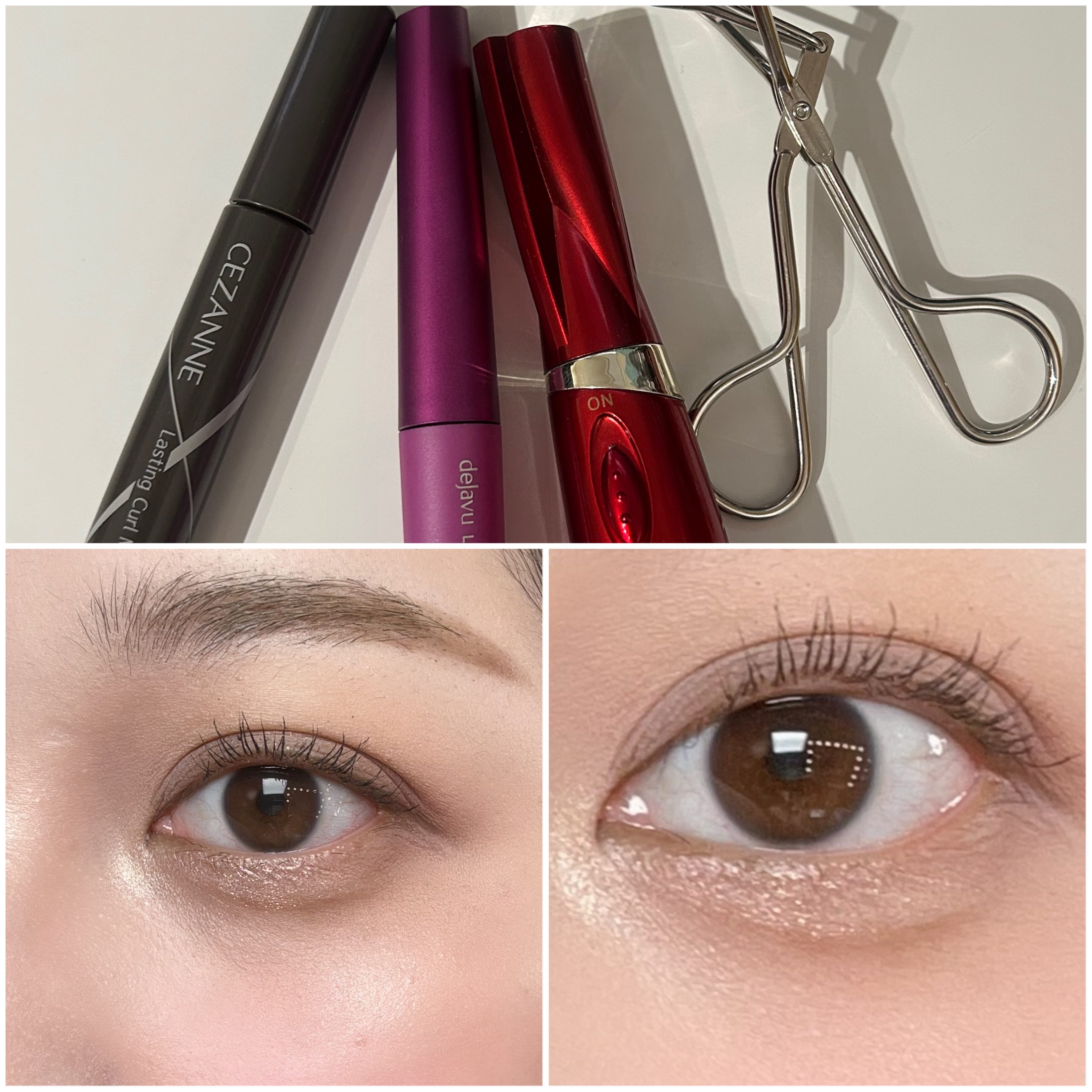 耐久カールマスカラ/CEZANNE/マスカラを使ったクチコミ（2枚目）
