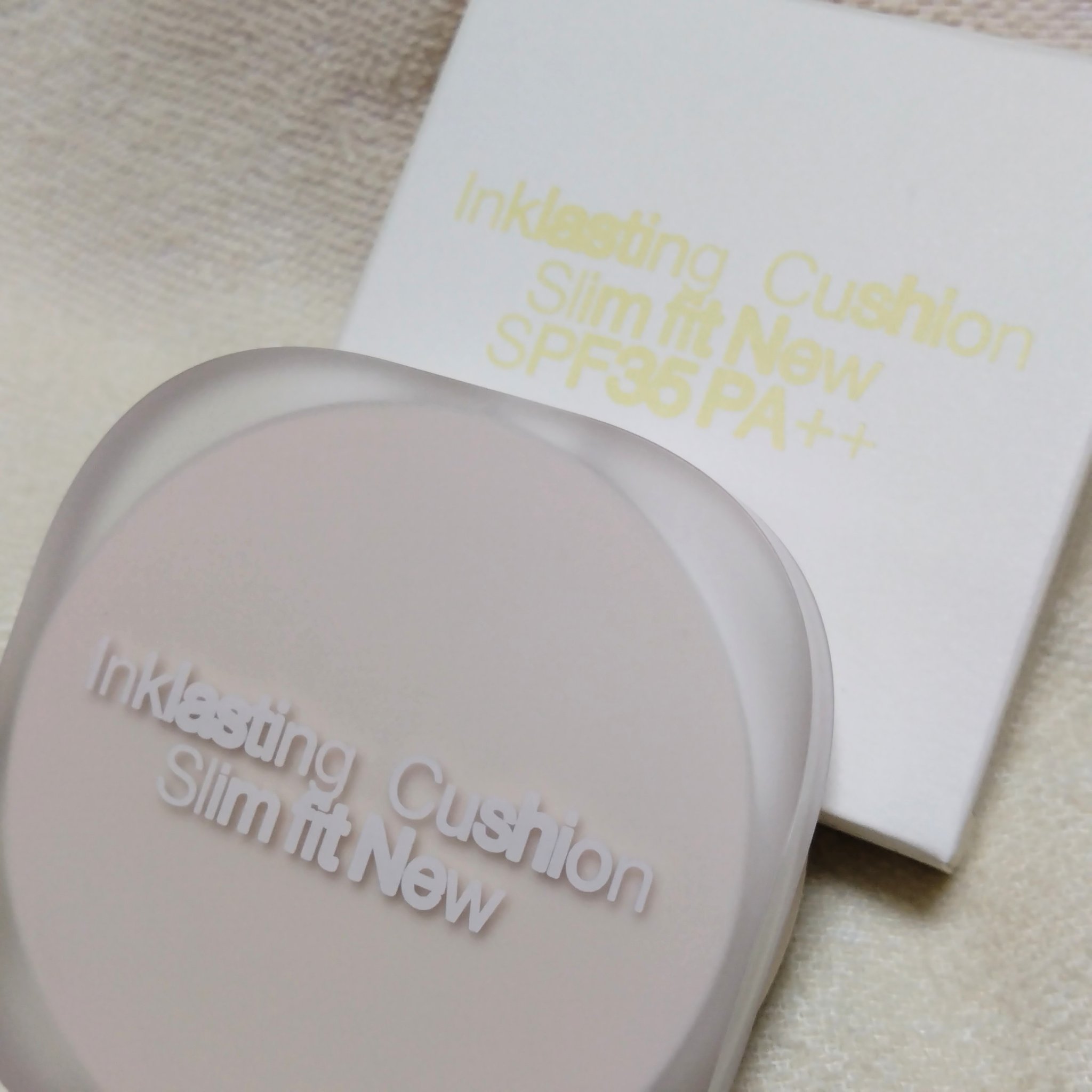 インクラスティングクッションファンデーション/THE FACE SHOP/クッションファンデーションを使ったクチコミ（2枚目）